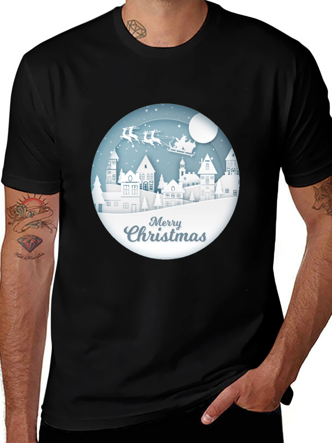 Christmas Graphic Tee - Holiday Cheer