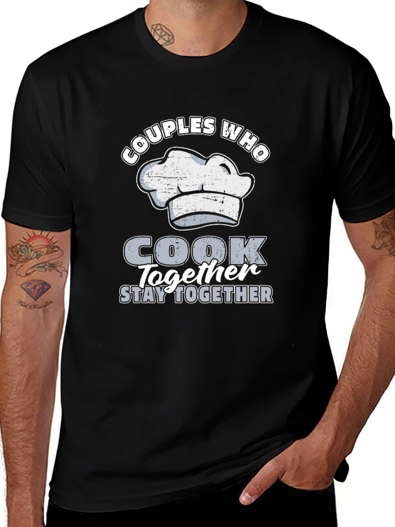Variant 20 of Couples Who Cook Together Stay Together T-Shirt