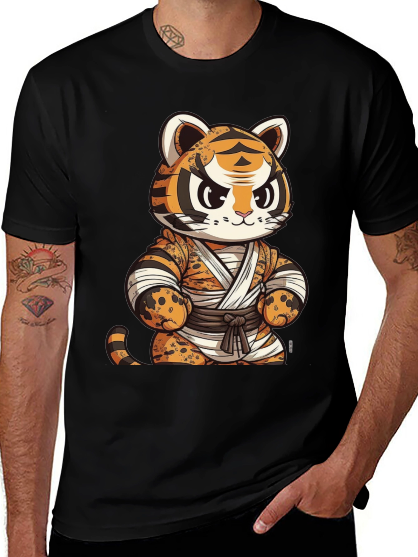 Variant 17 of Tiger Karate Kid Graphic Tee