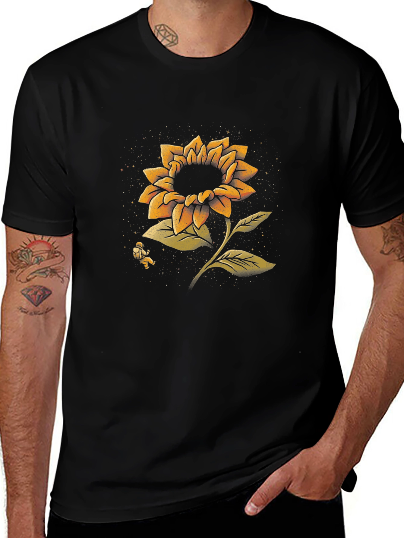 Variant 11 of Sunflower Crew Neck T-Shirt