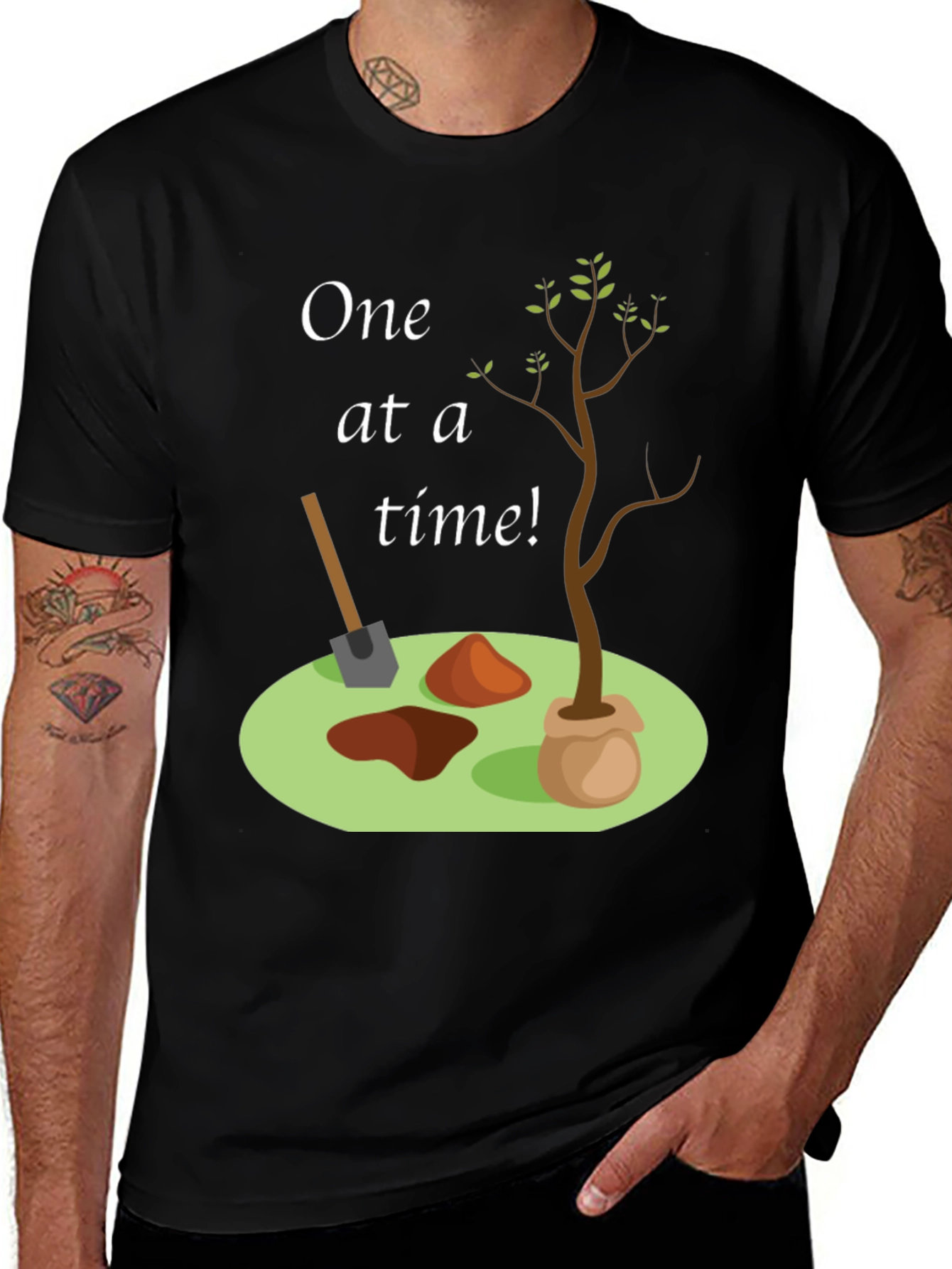 One at a Time Planting T-Shirt