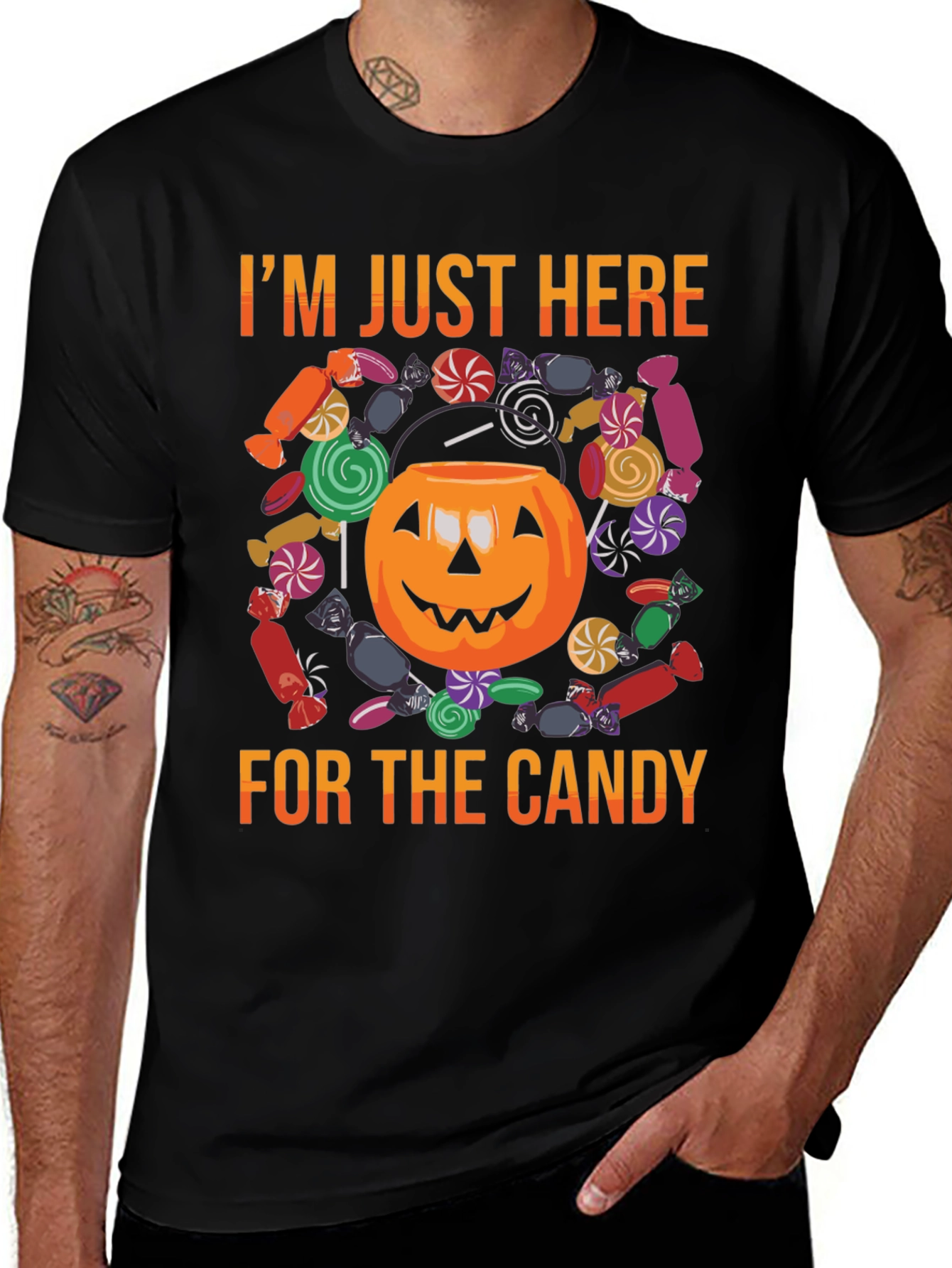 Variant 10 of Halloween Candy T-Shirt