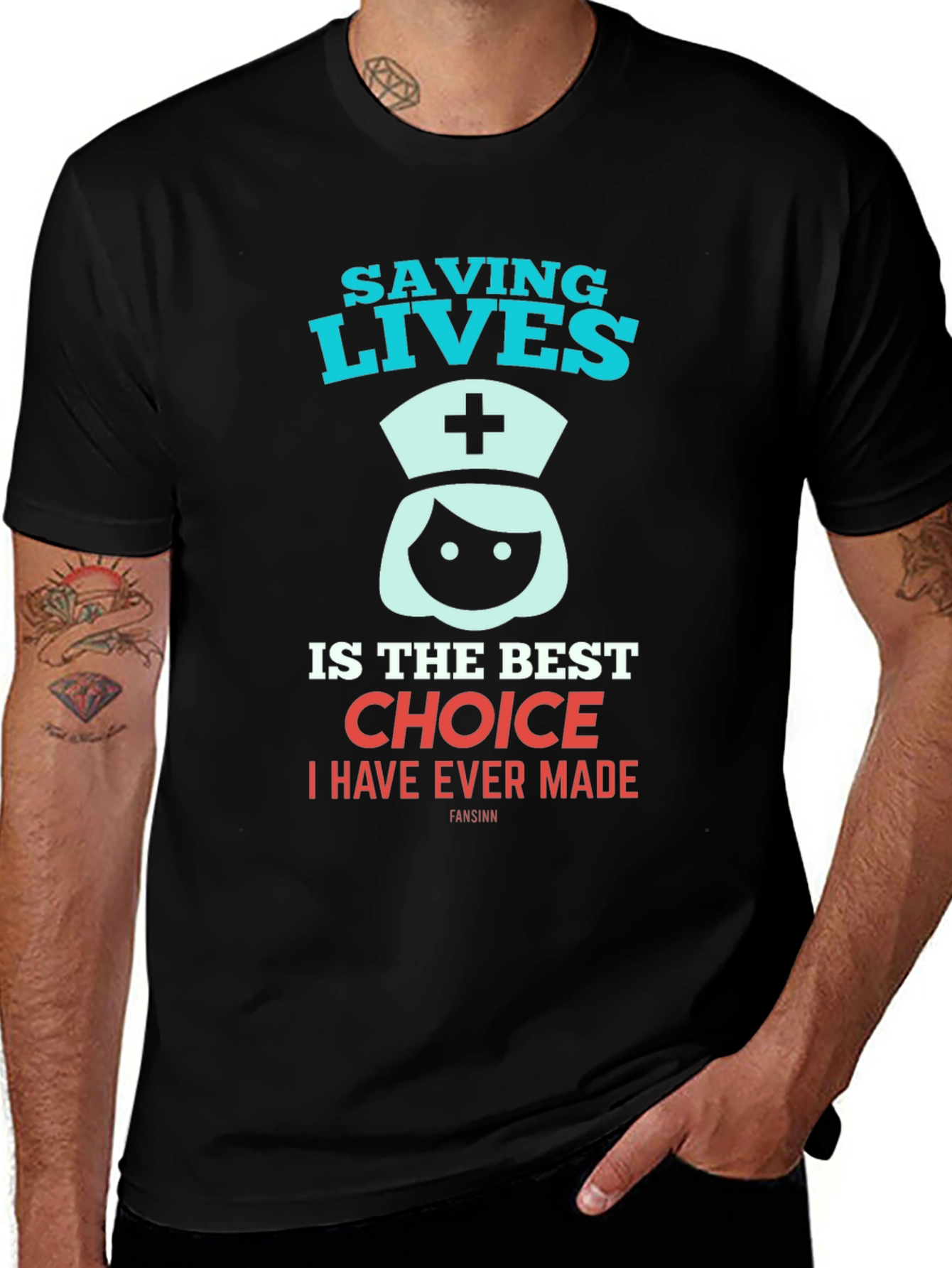 Saving Lives Nurse T-Shirt