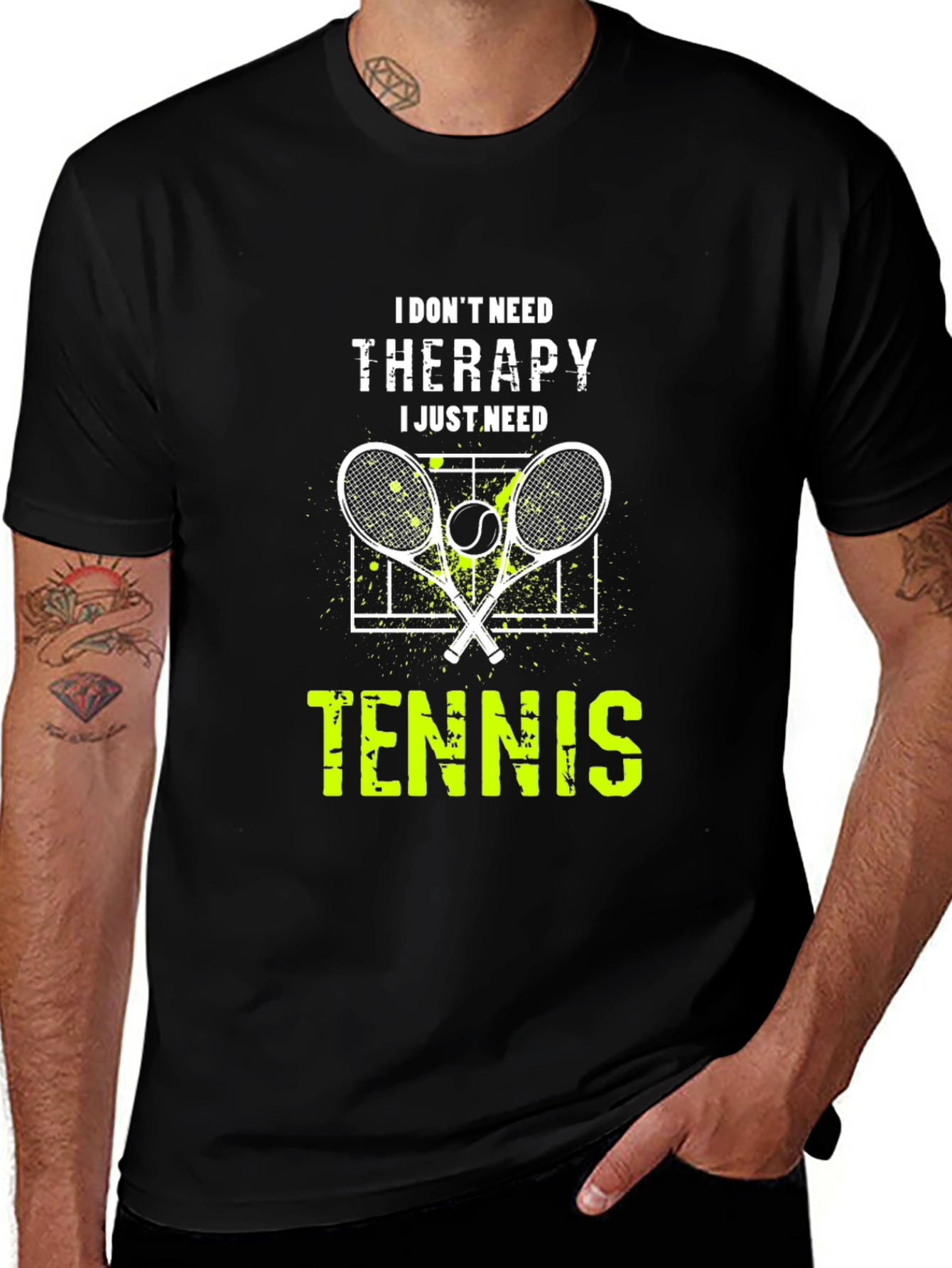Variant 21 of Tennis Therapy Tee