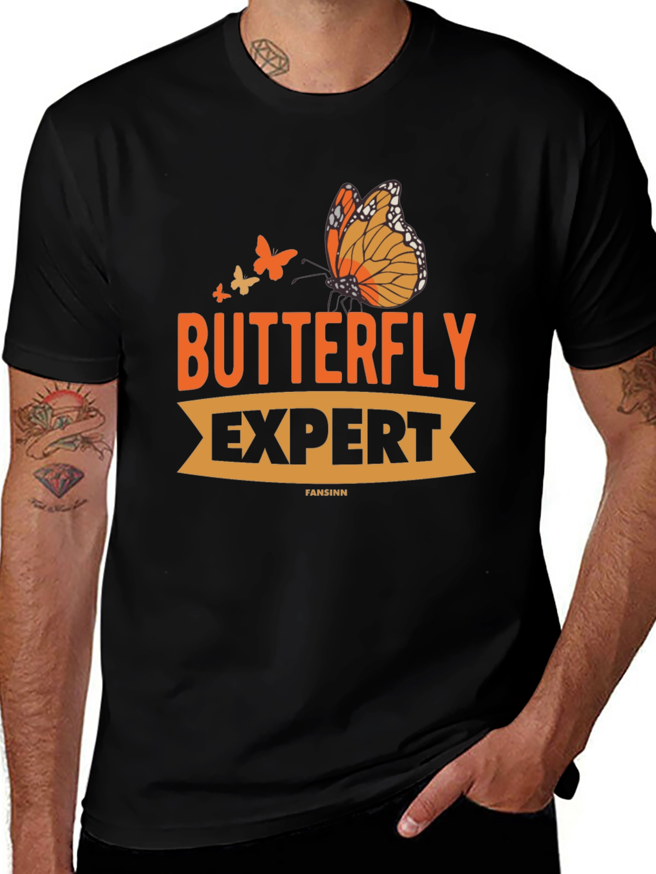 Butterfly Expert Graphic T-Shirt