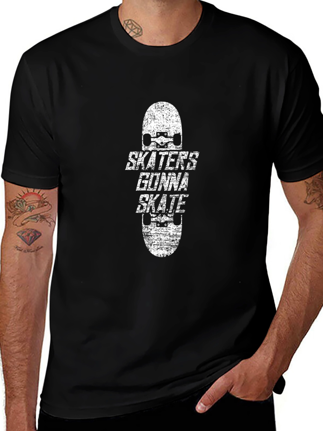 Variant 30 of Skaters Gonna Skate T-Shirt