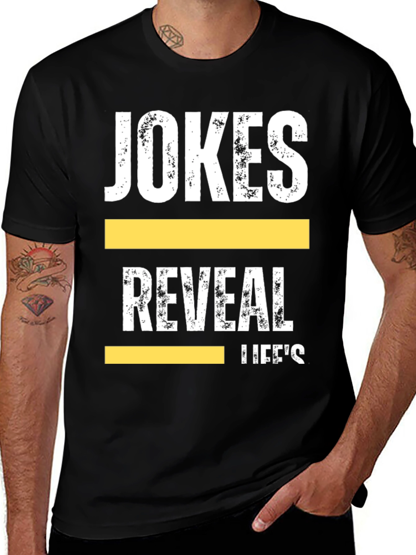 Variant 23 of Jokes Reveal Life's T-Shirt