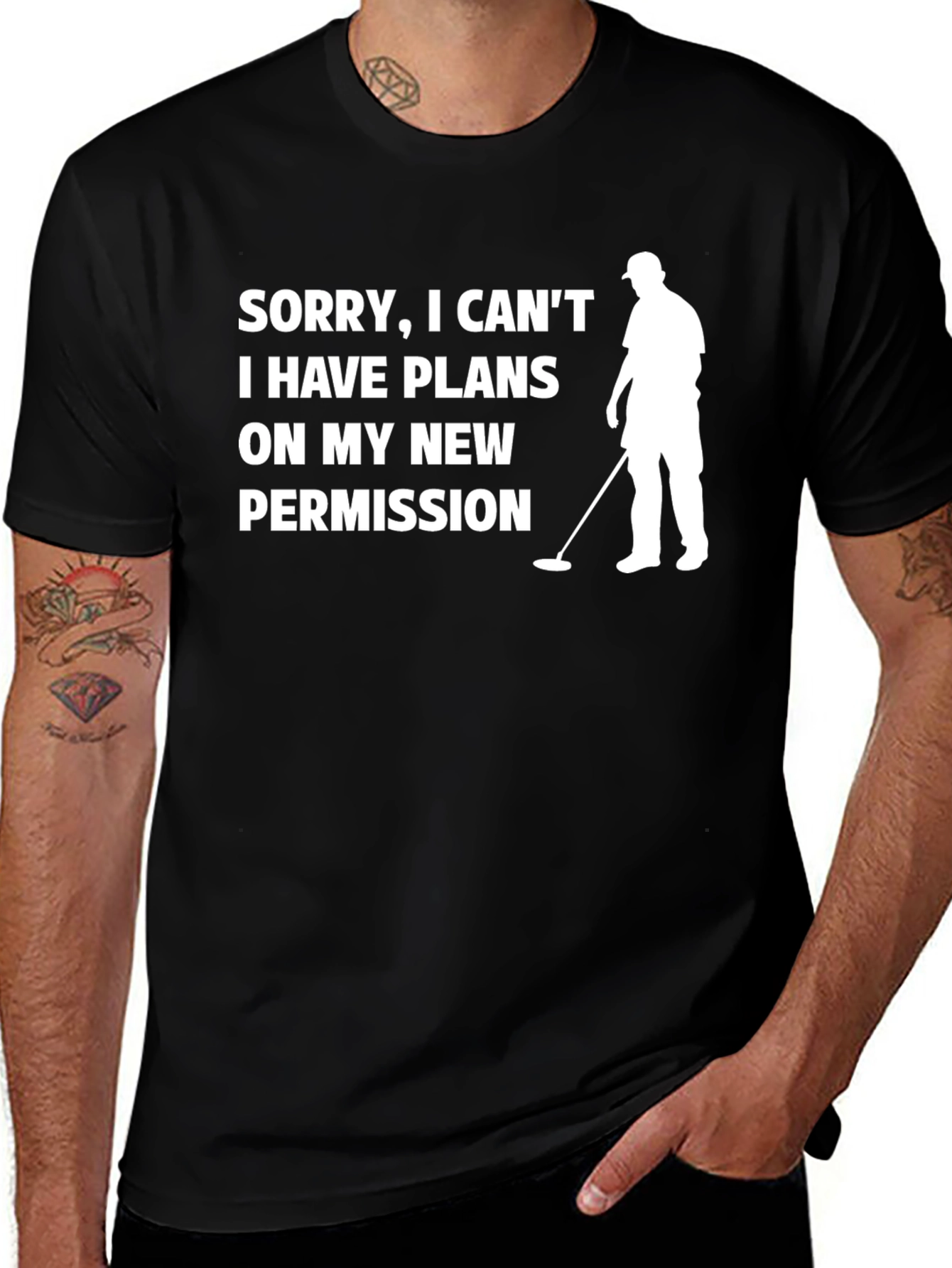 Funny Metal Detecting T-Shirt - Sorry, I Can't