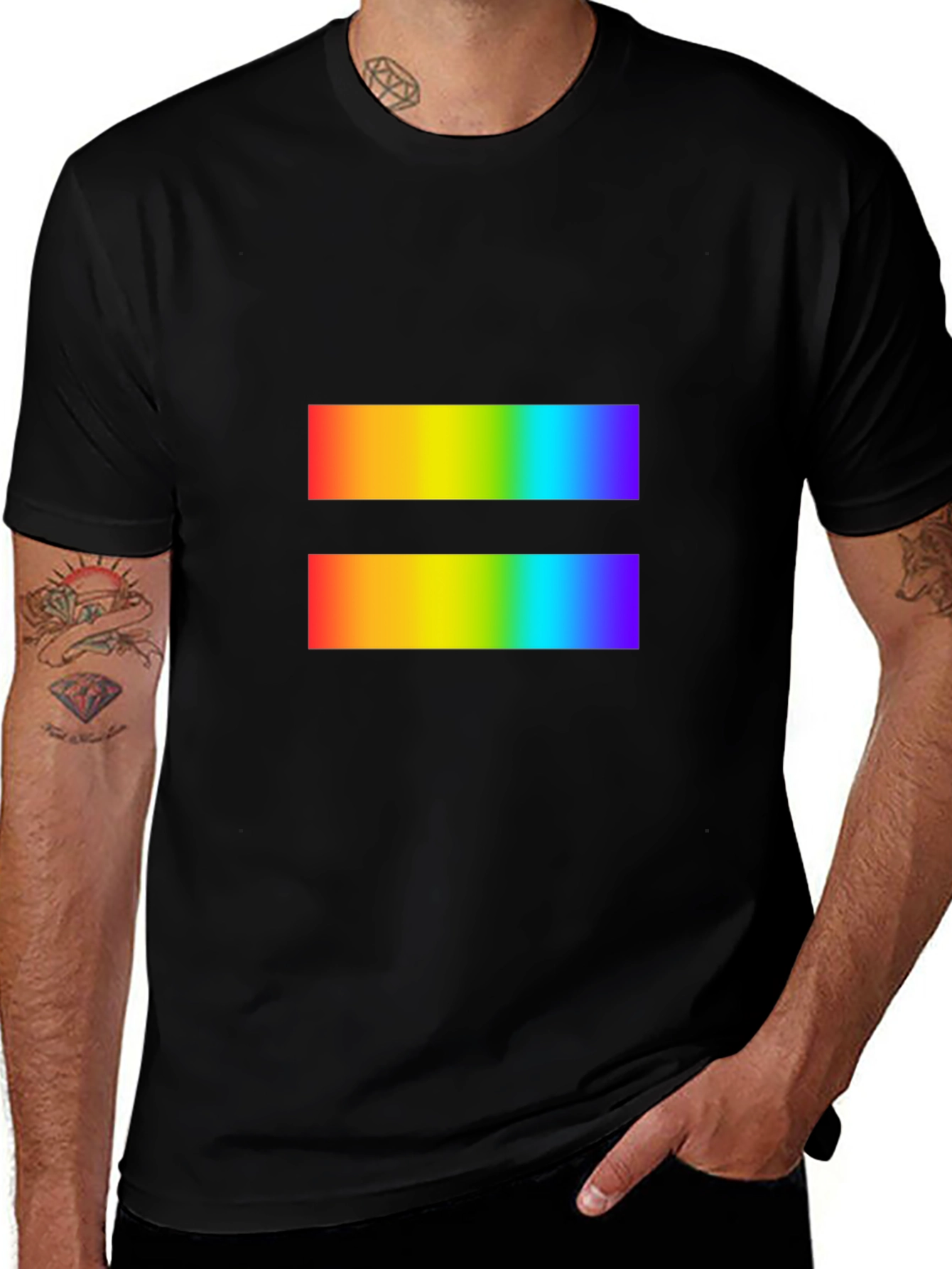 Variant 15 of Equality Rainbow Pride T-Shirt