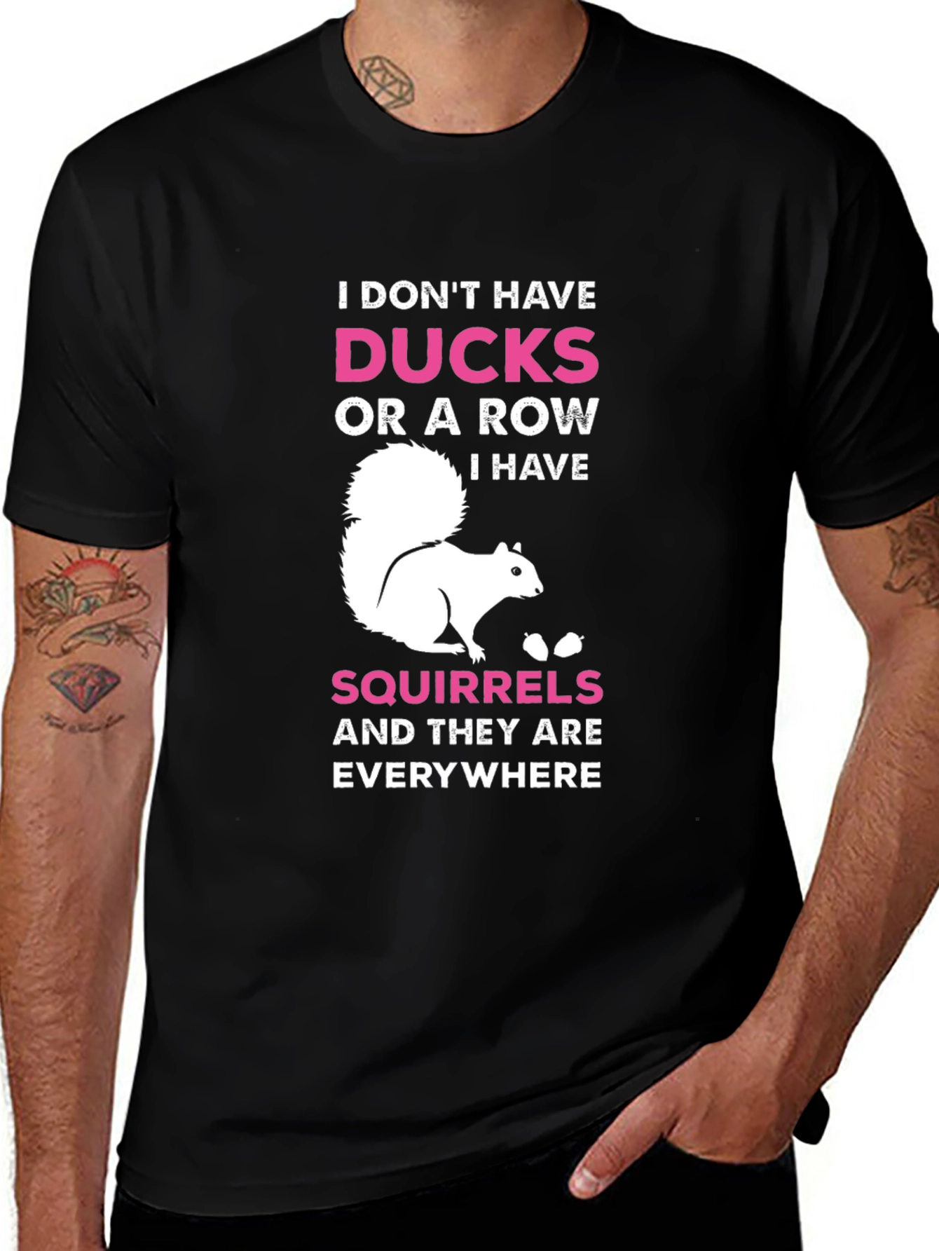 Variant 30 of Squirrels Everywhere T-Shirt Funny Animal Tee