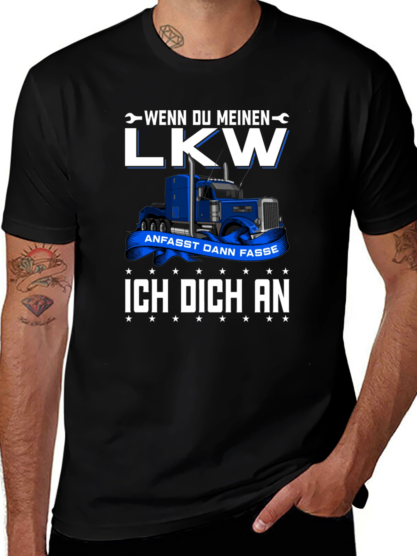 Variant 24 of Truck Driver T-Shirt: "Wenn Du Meinen LKW"