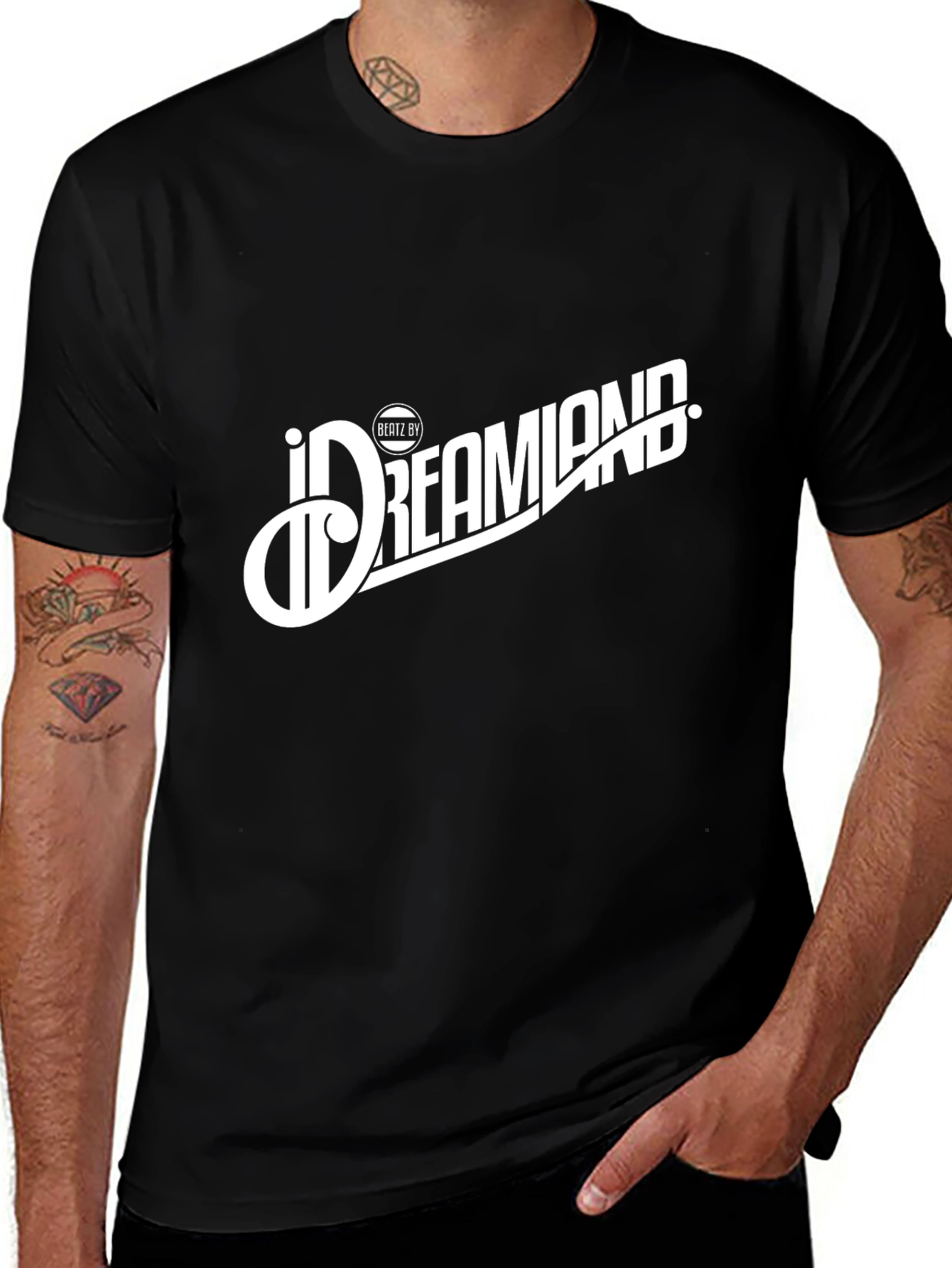 Dreamland Black Graphic T-Shirt
