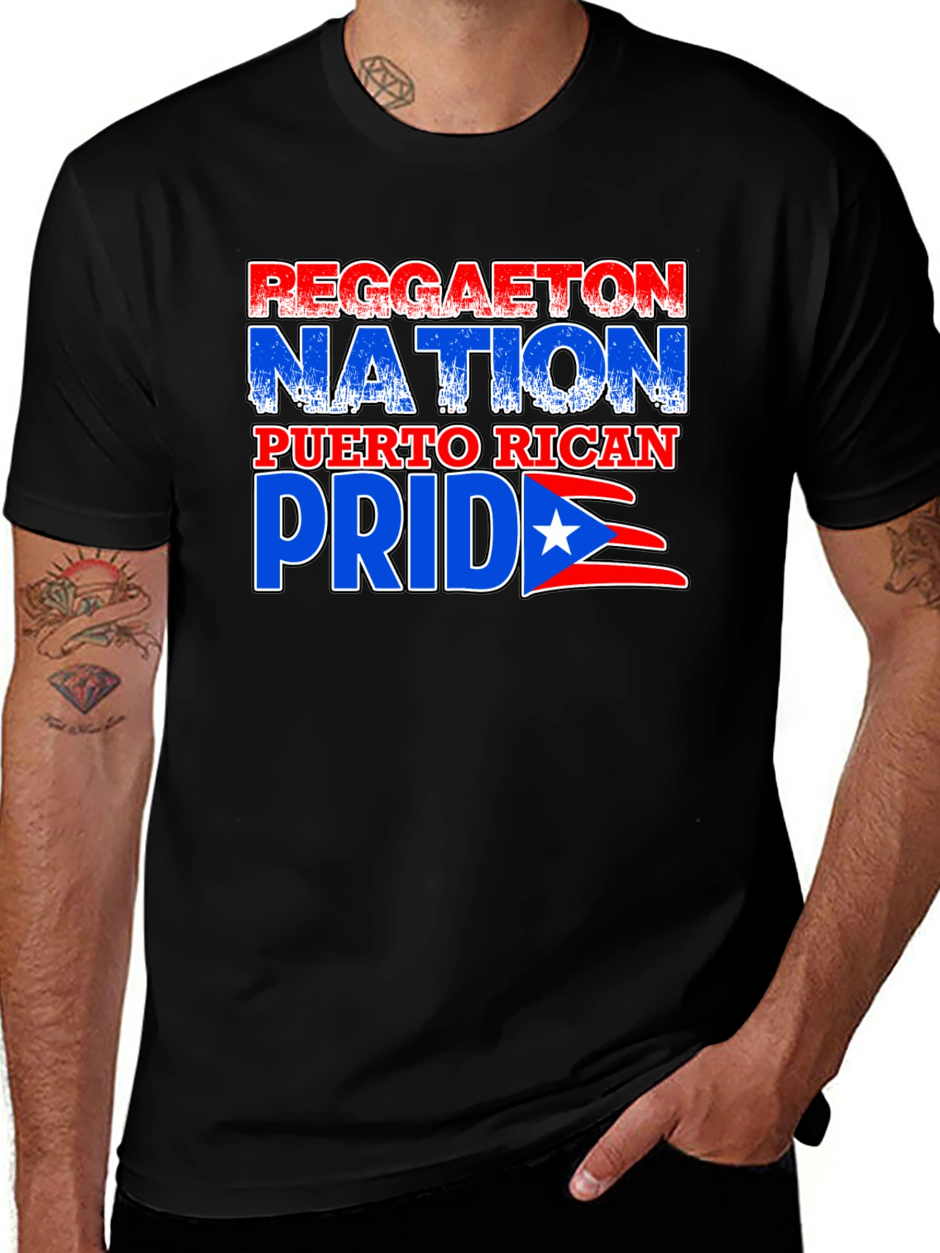 Reggaeton Nation Puerto Rican Pride T-Shirt