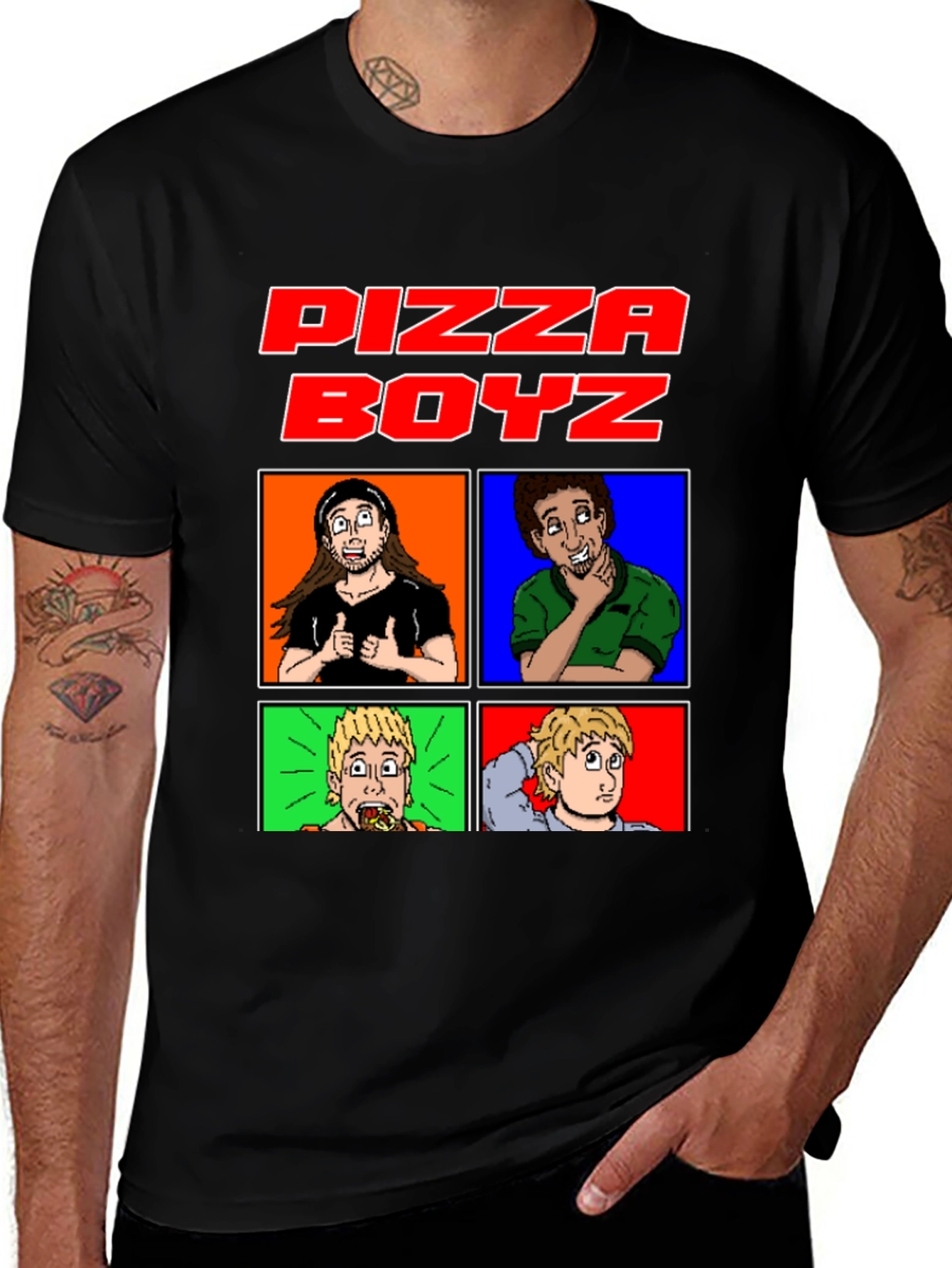 Variant 27 of Pizza Boyz Graphic T-Shirt