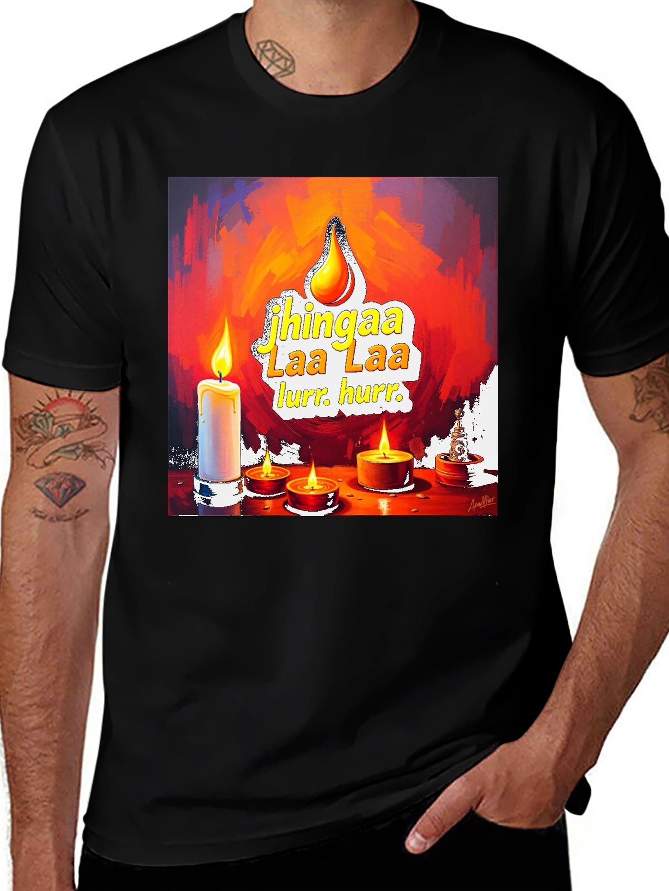 Candlelight Art Tee