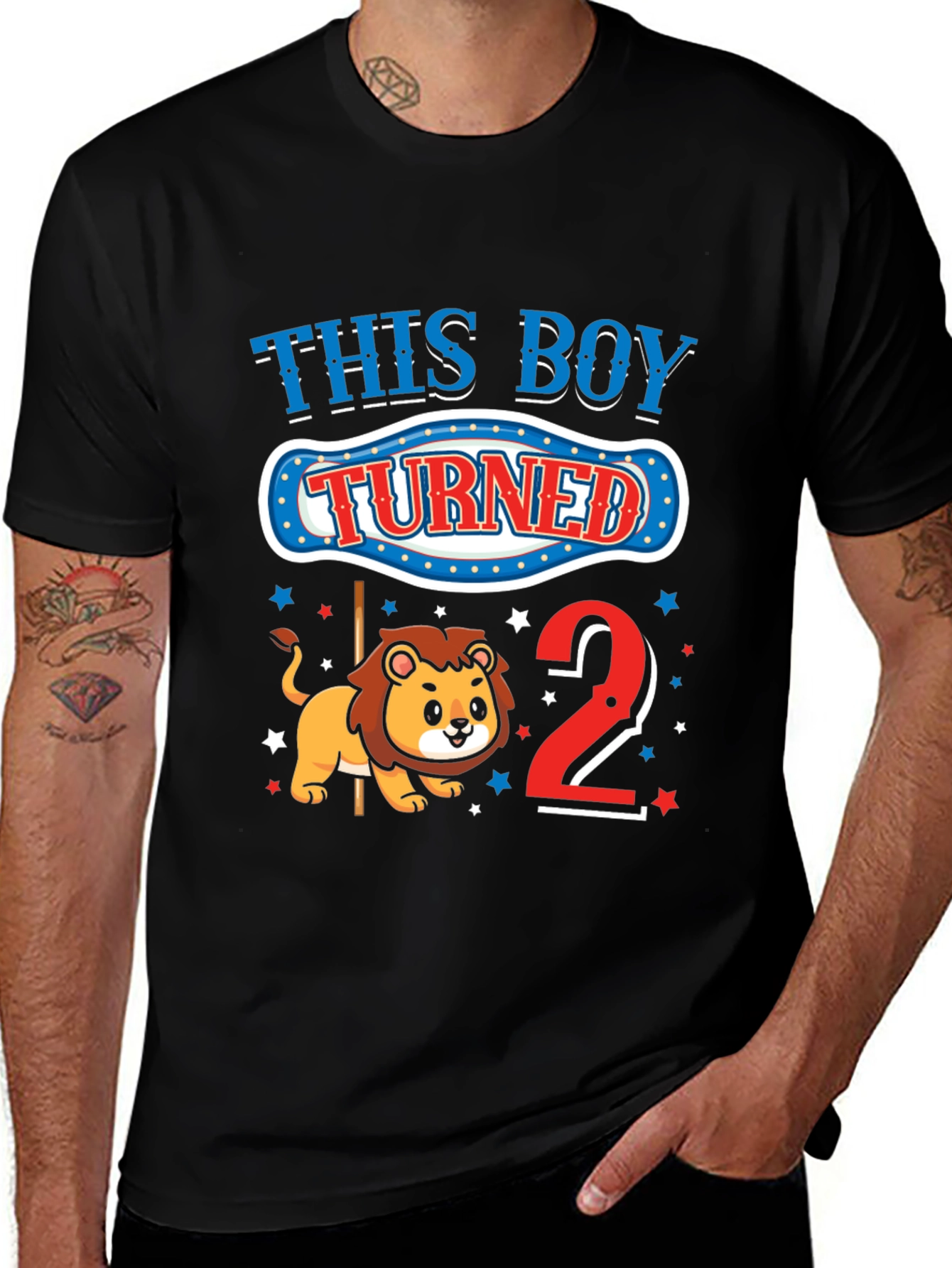 Variant 21 of This Boy Turned 2 T-Shirt
