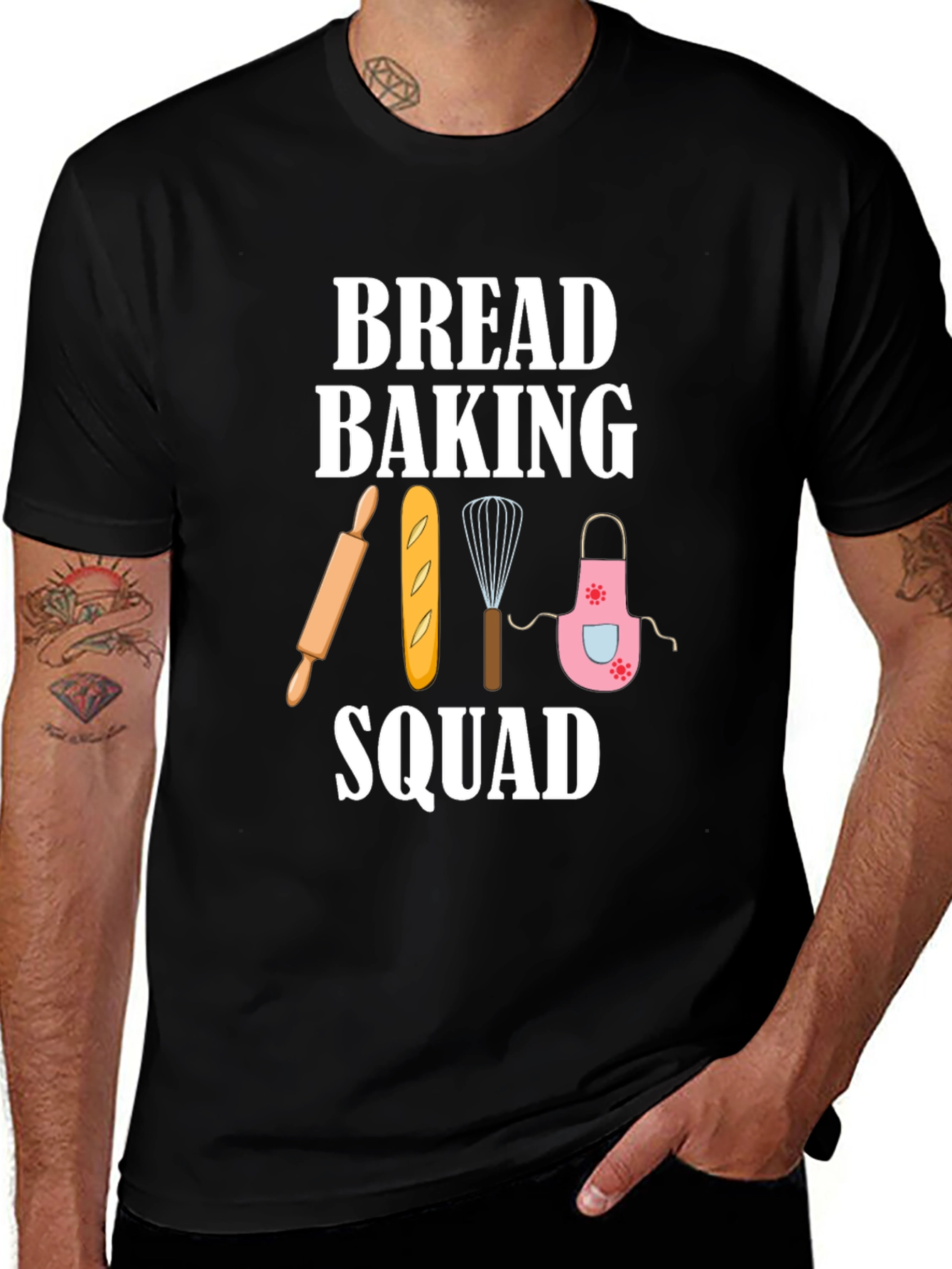 Variant 26 of Bread Baking Squad T-Shirt - Baker Gift
