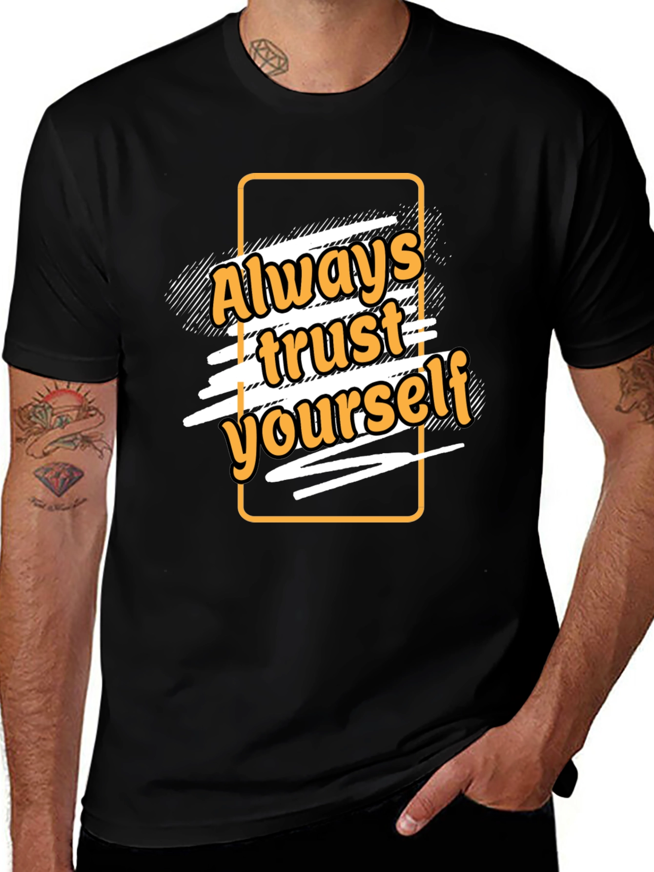 Variant 7 of Trust Yourself Graphic Tee