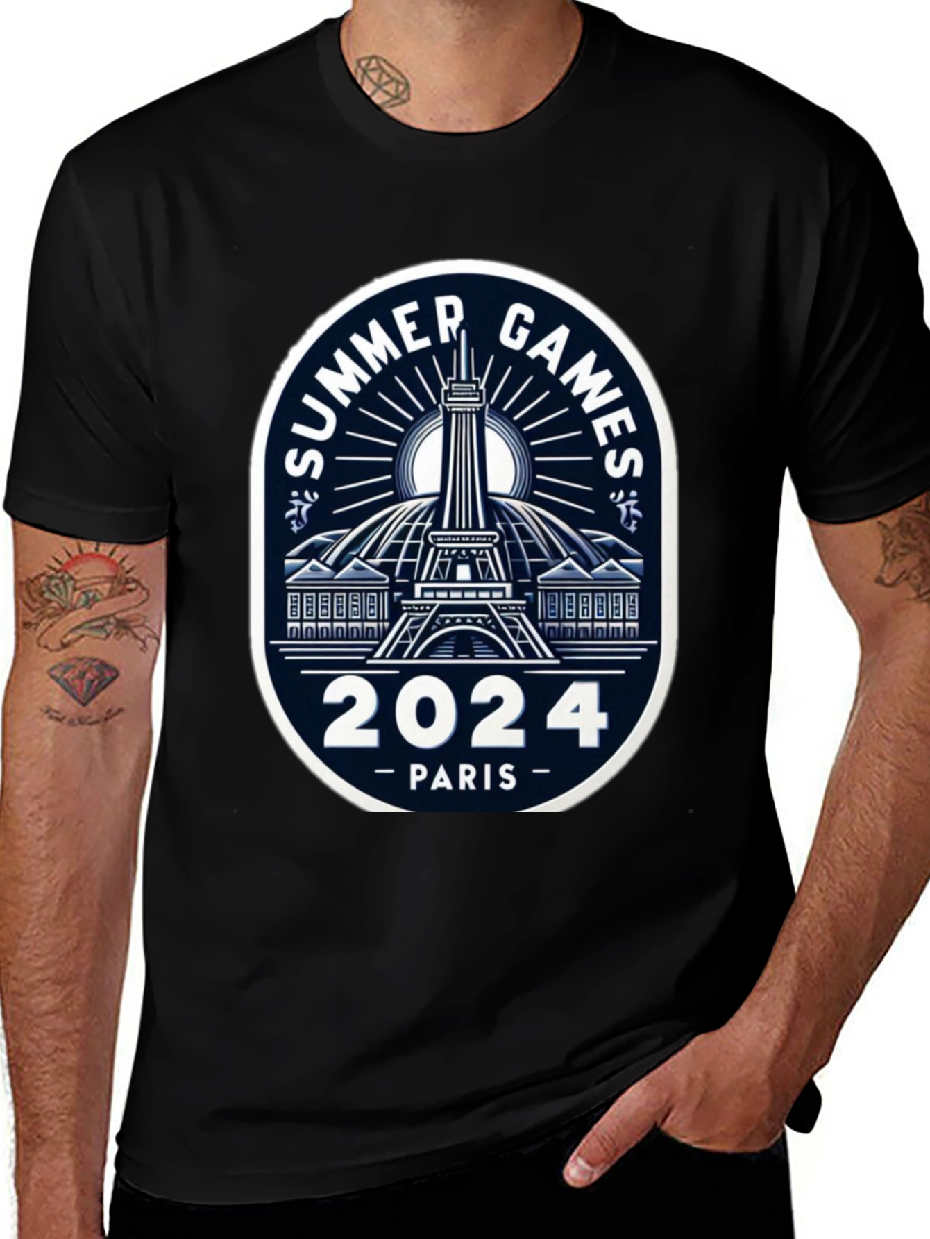 Variant 24 of Paris 2024 Summer Games T-Shirt