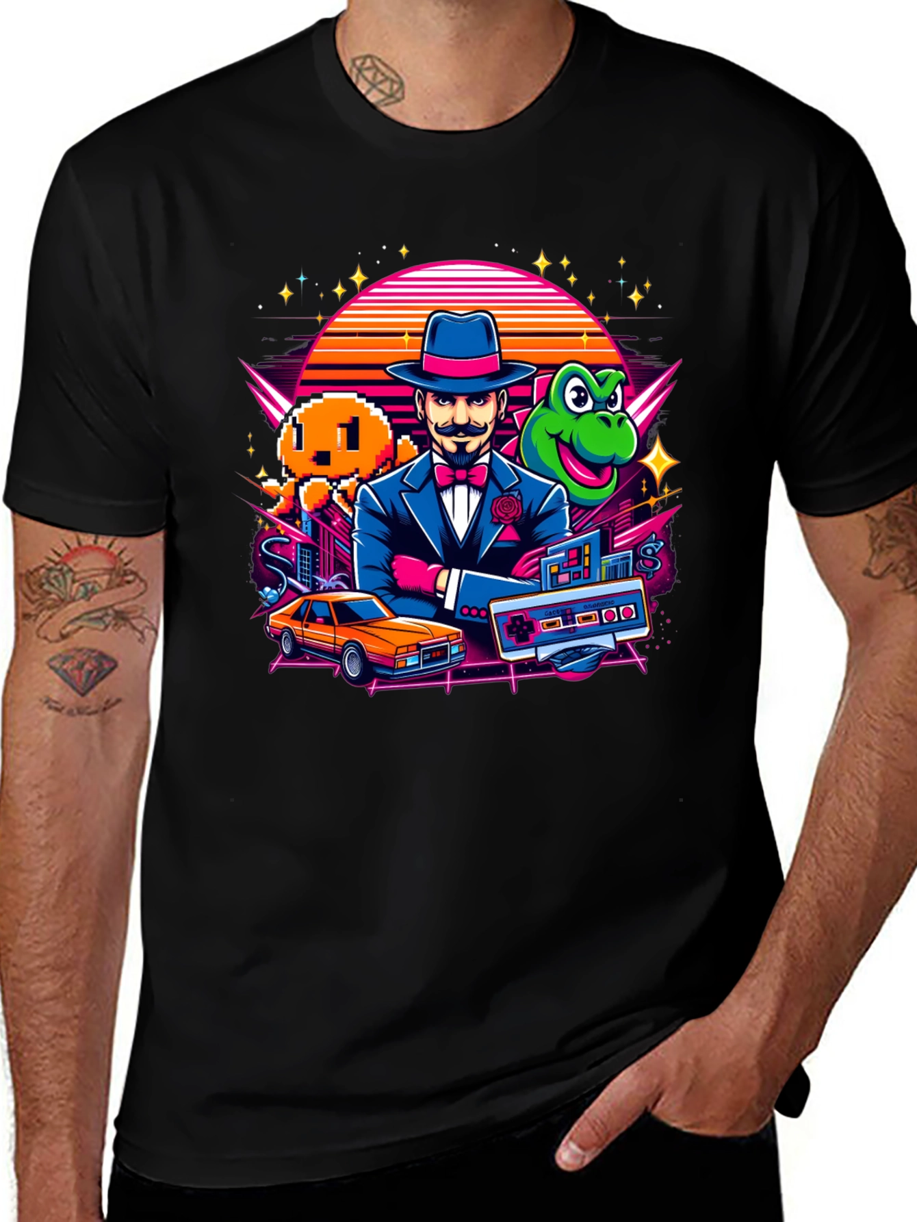 Variant 26 of Retro Gaming T-Shirt