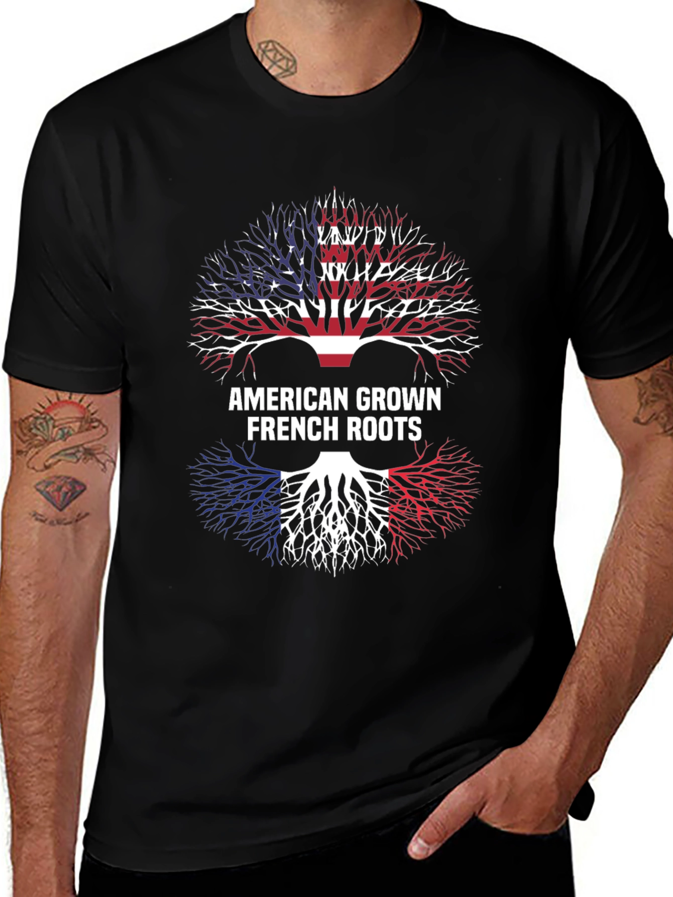 Variant 25 of American Grown French Roots Tee