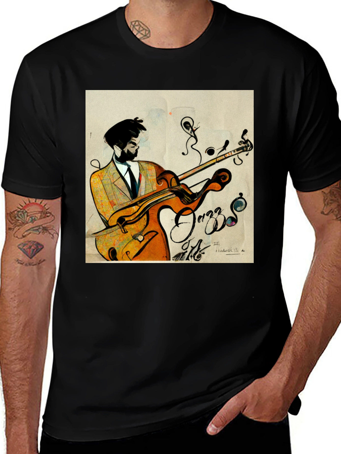 Jazz Guitar T-Shirt