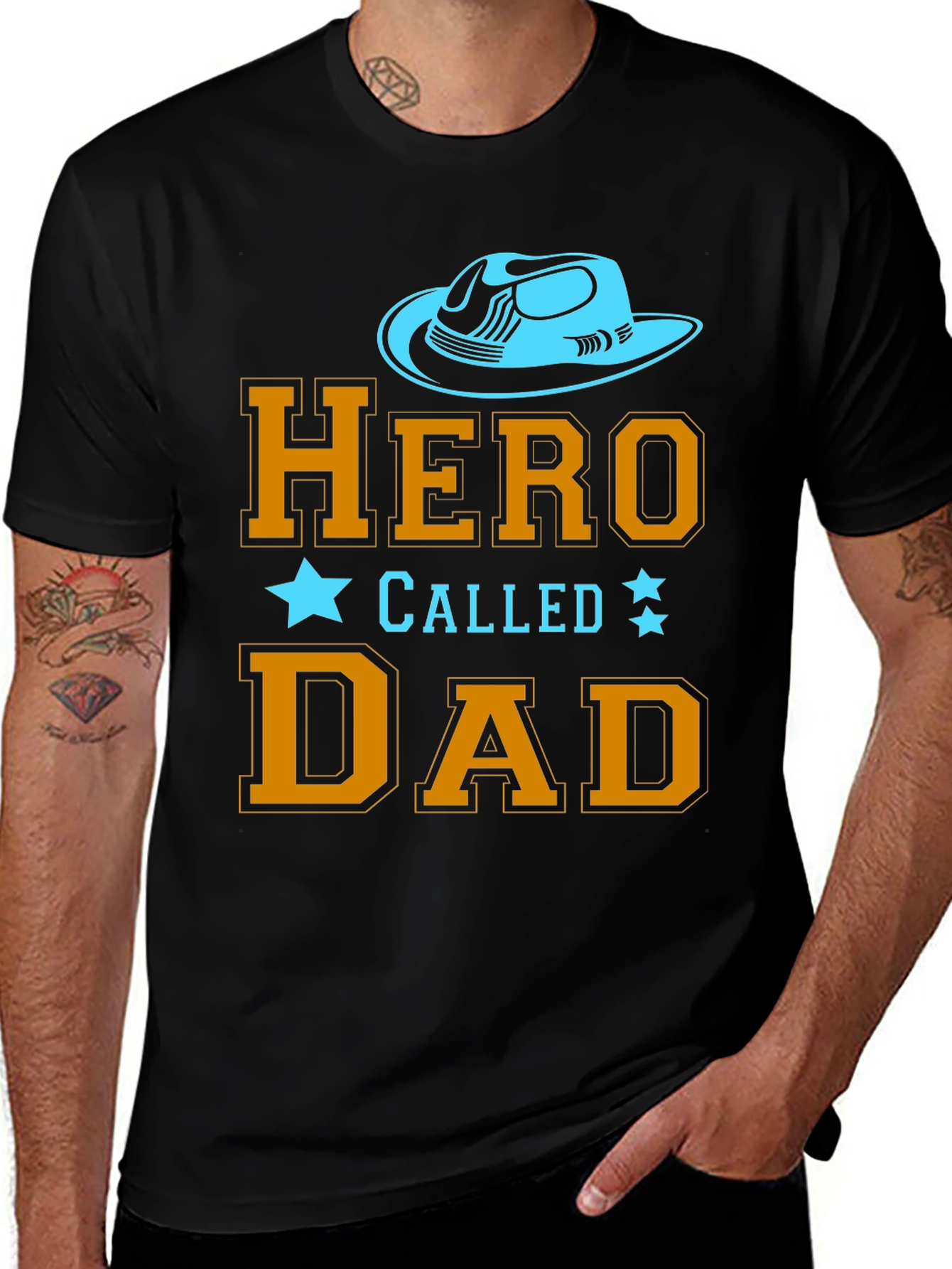 Variant 23 of Hero Called Dad T-Shirt
