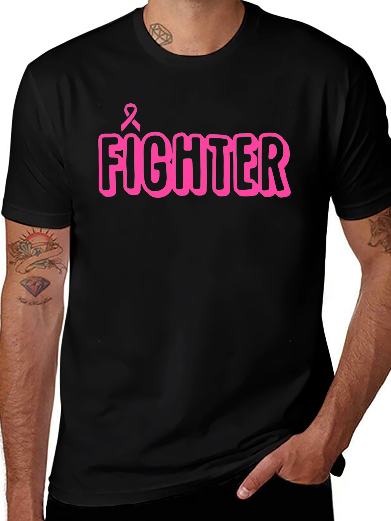 Variant 14 of Breast Cancer Fighter T-Shirt
