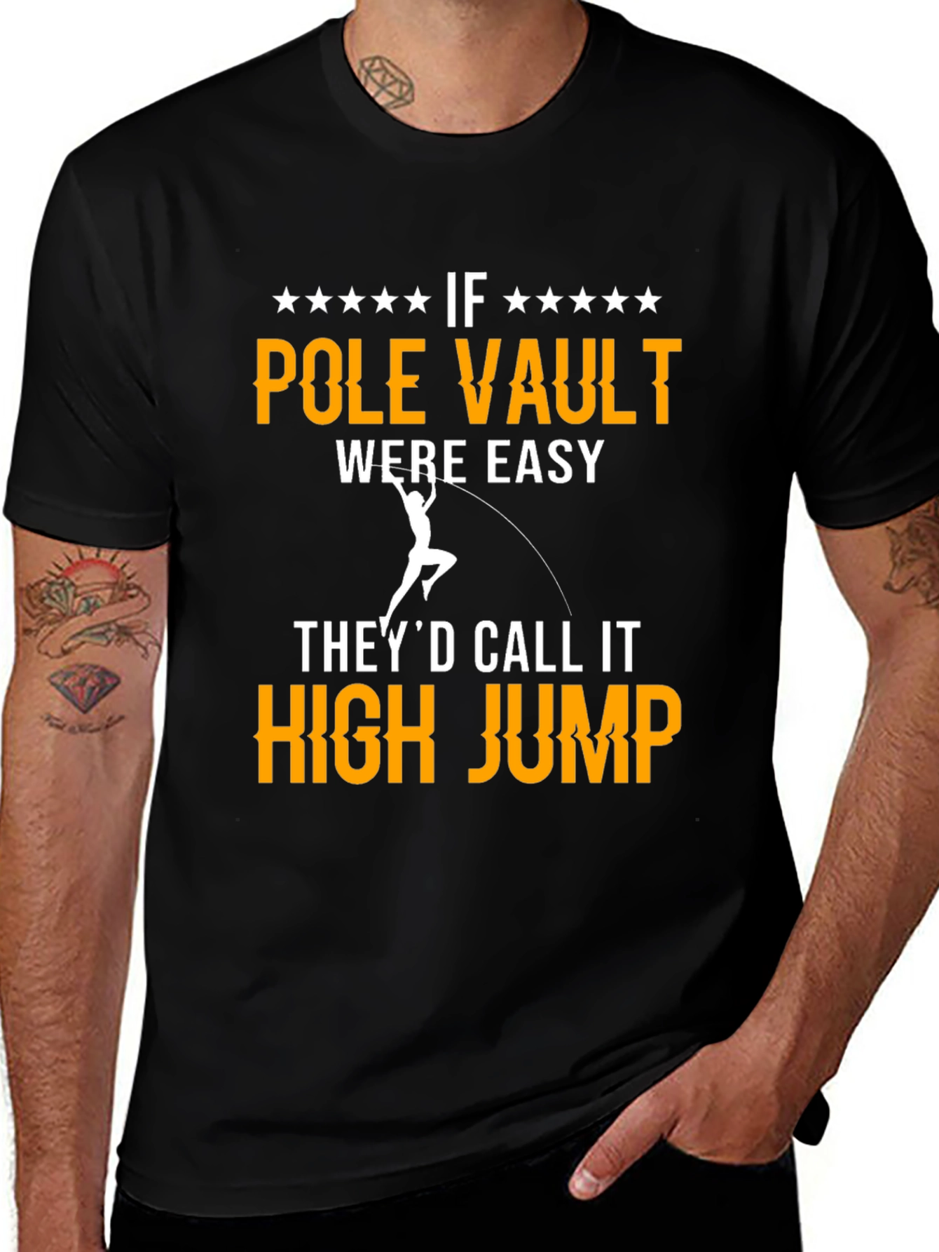Variant 16 of Pole Vault T-Shirt - Funny Track & Field Tee