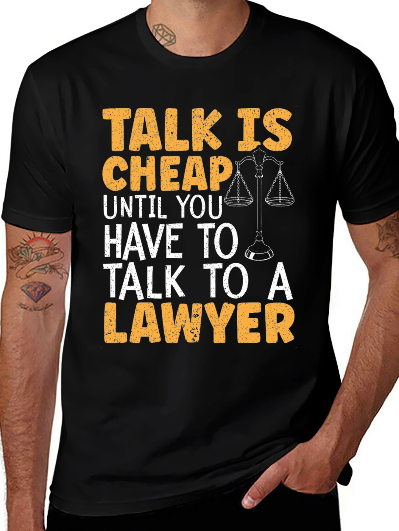 Variant 29 of Talk Is Cheap Lawyer T-Shirt