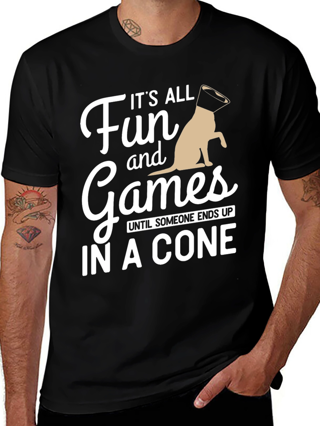 Variant 4 of It's All Fun and Games T-Shirt