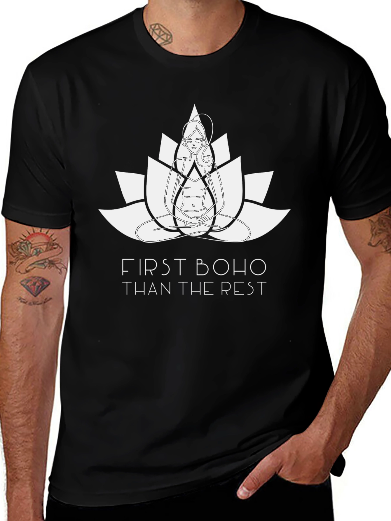 Variant 22 of First Boho Than The Rest Graphic Tee