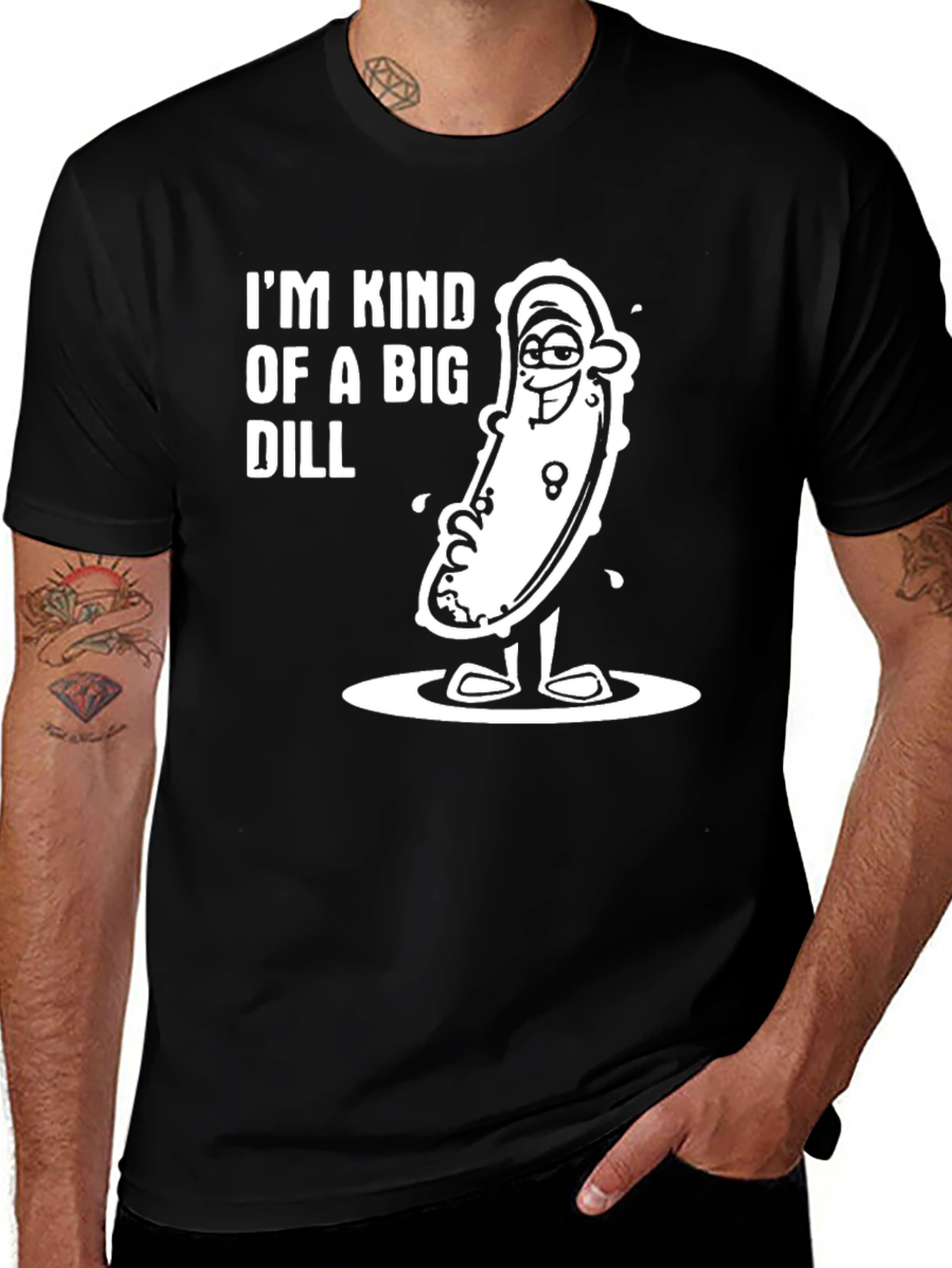 Variant 25 of I'm Kind of a Big Dill T-Shirt Funny Pickle Tee