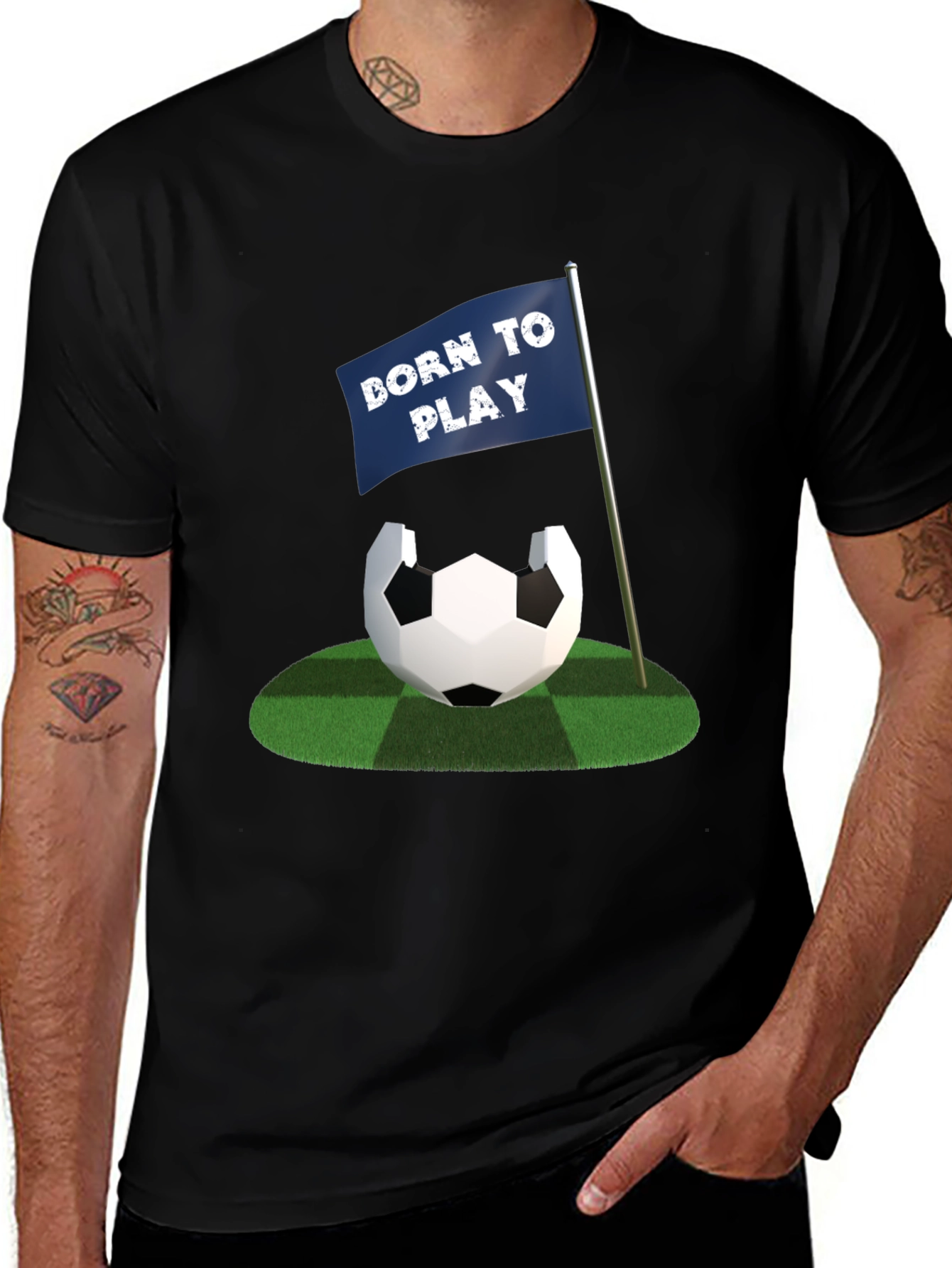 Born to Play Soccer T-Shirt