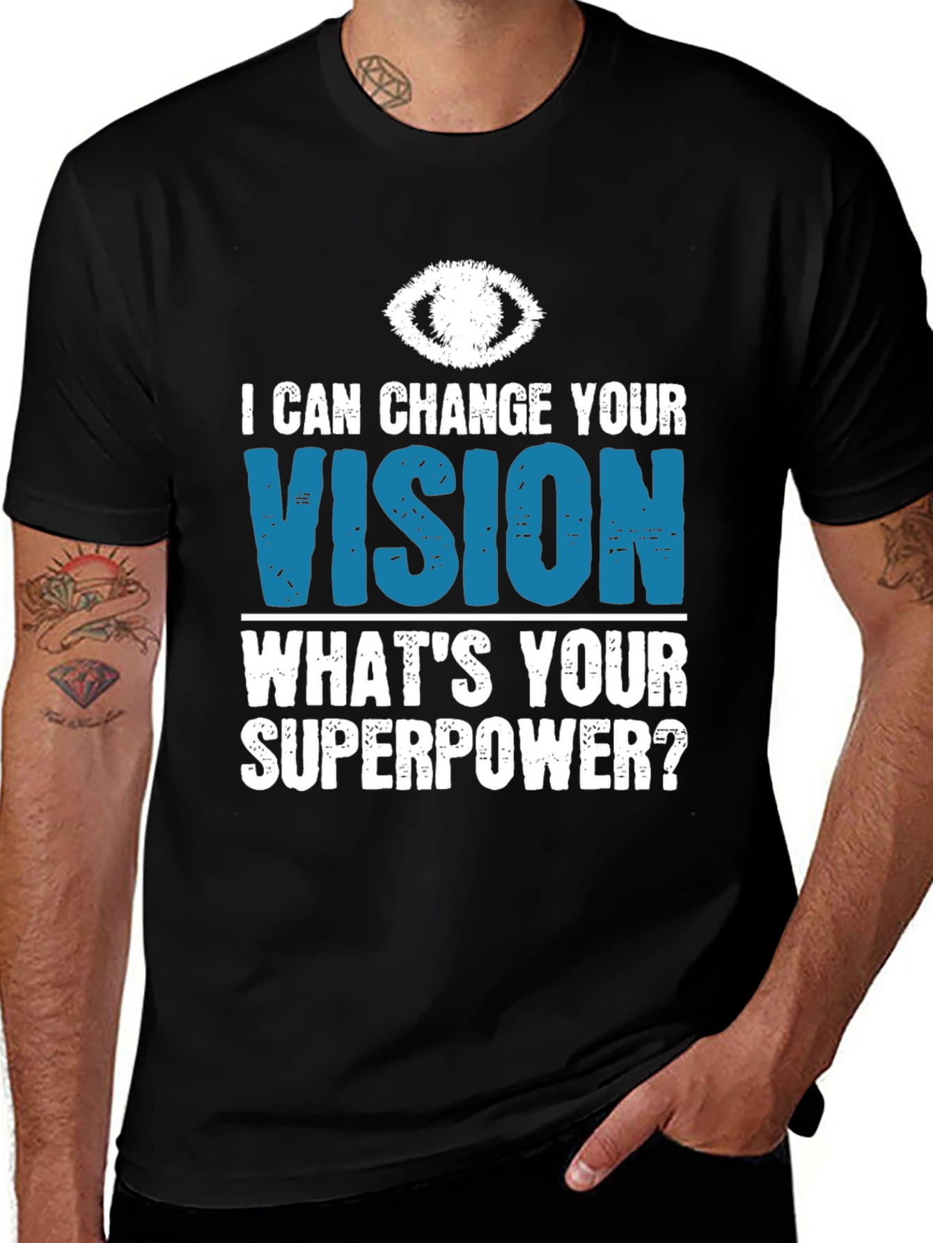 Variant 14 of Vision Superpower T-Shirt - Eye Doctor Gift