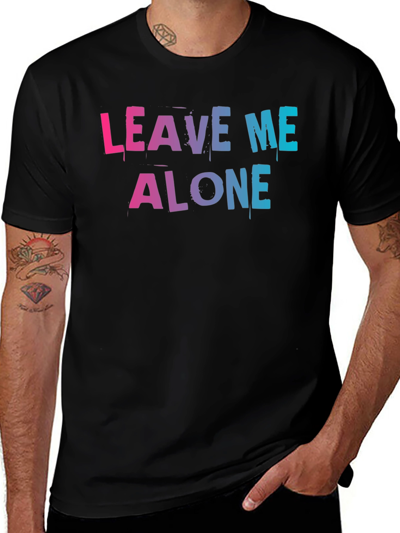 Variant 10 of Leave Me Alone Graphic T-Shirt