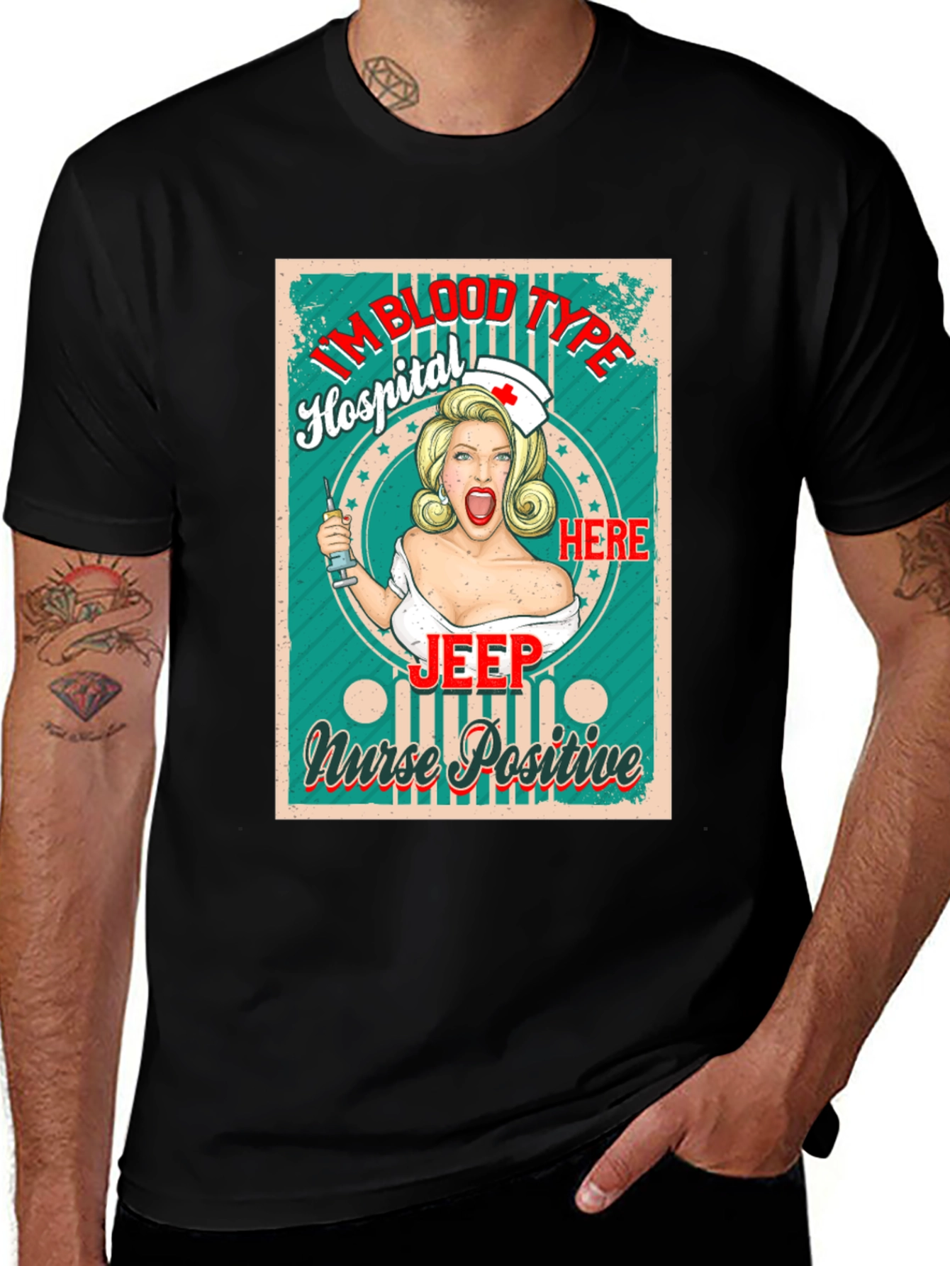 Variant 29 of Nurse Jeep T-Shirt