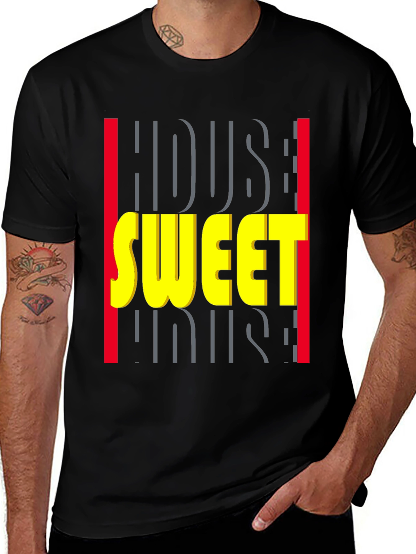 Variant 15 of House Sweet House Graphic T-Shirt