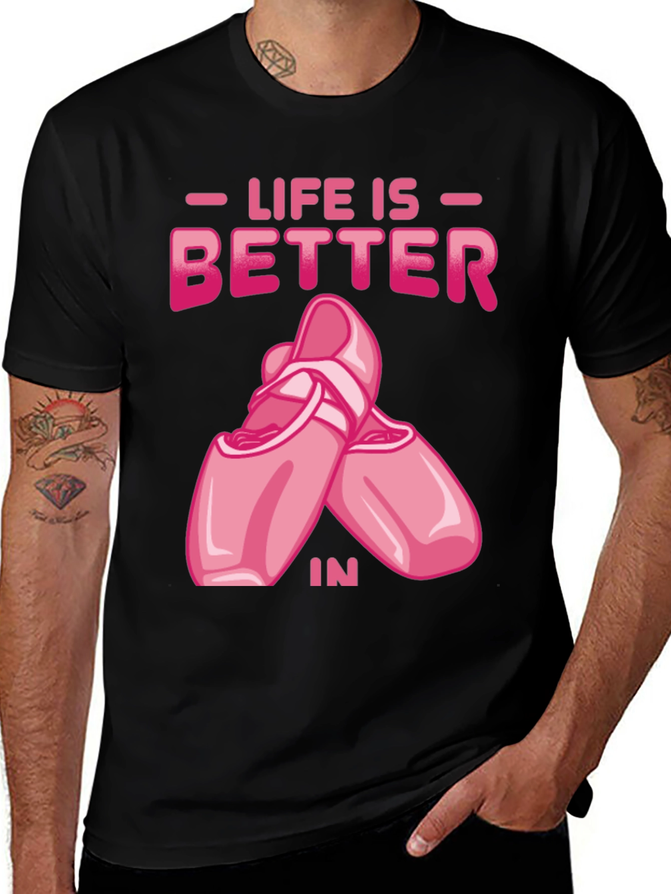 Variant 7 of Ballet Life T-Shirt - Dance Lover Tee