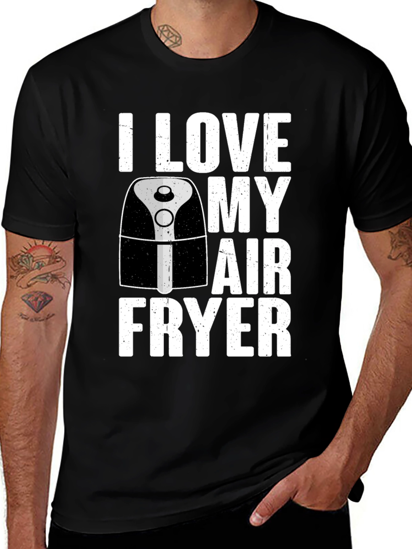 Variant 21 of I Love My Air Fryer Graphic T-Shirt
