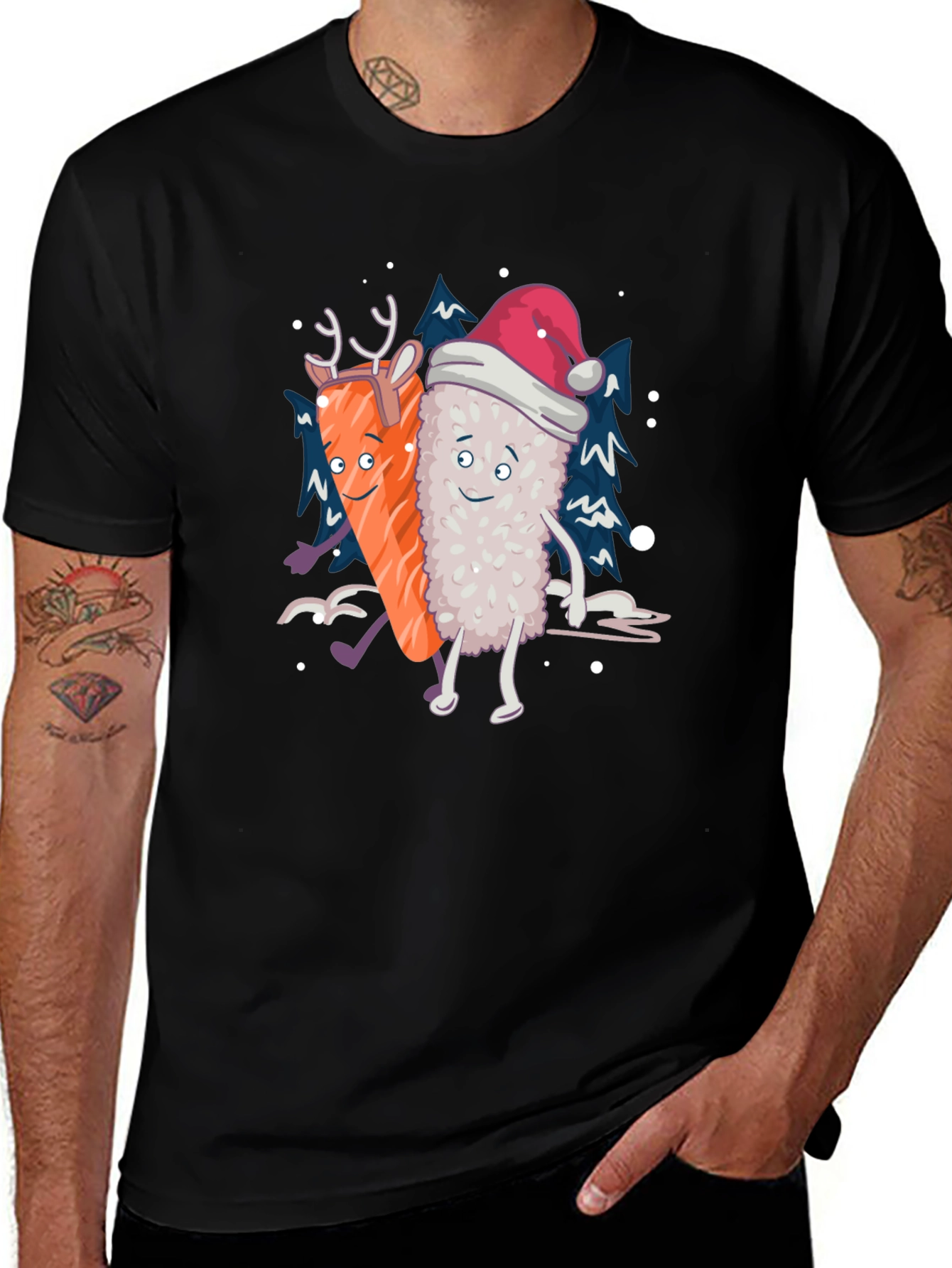 Sushi Christmas T-Shirt