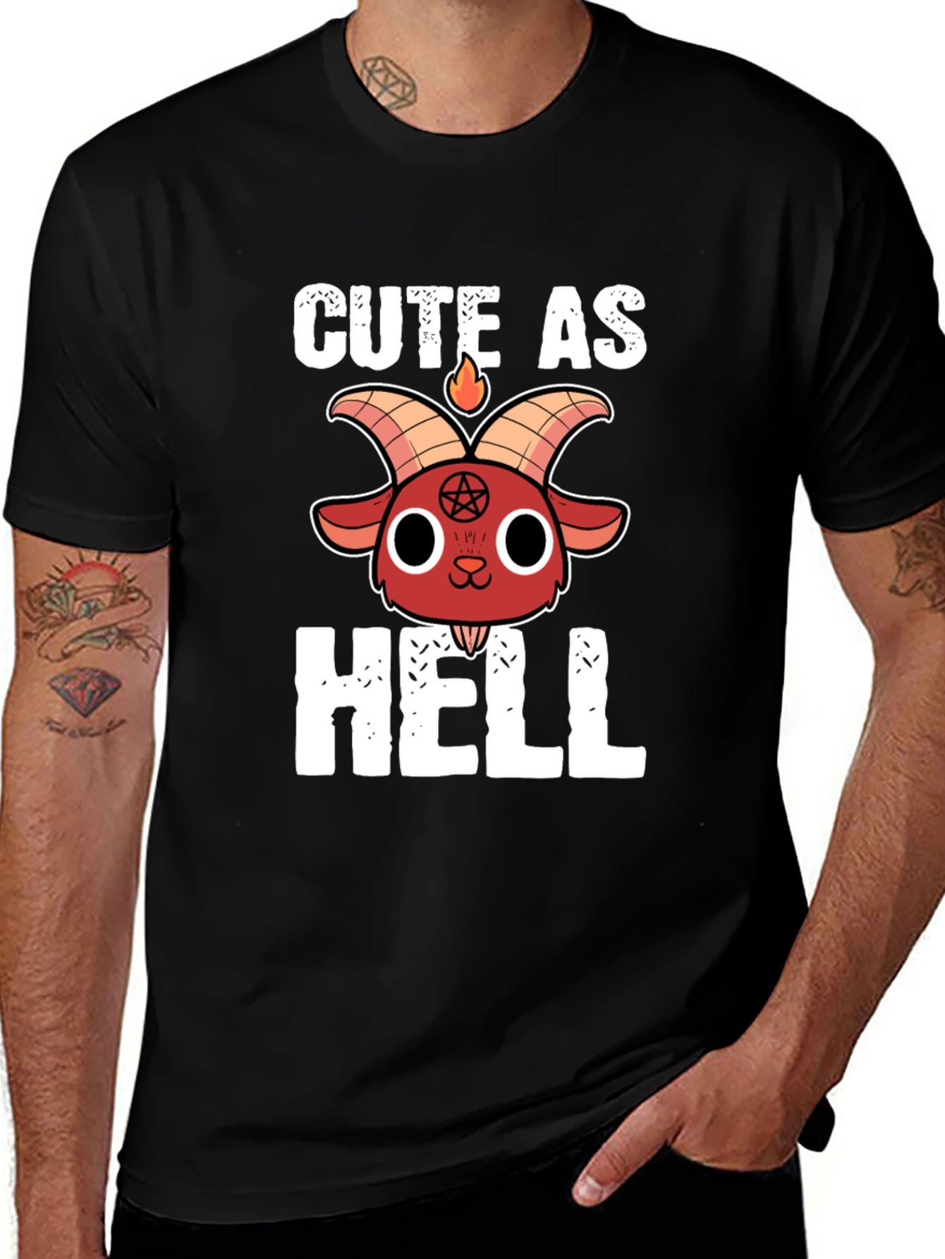 Cute As Hell Graphic T-Shirt