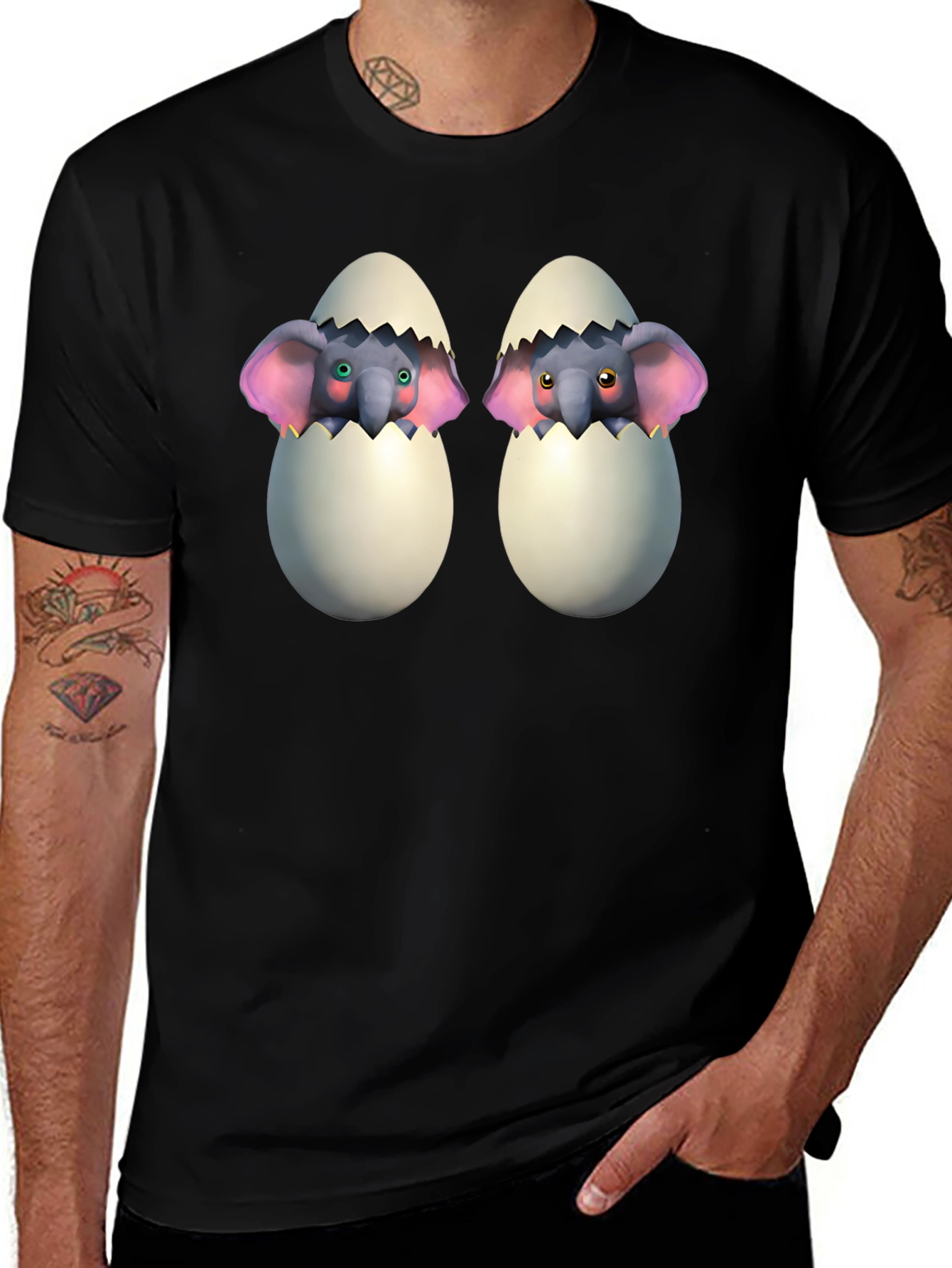Variant 11 of Easter Elephant Egg T-Shirt