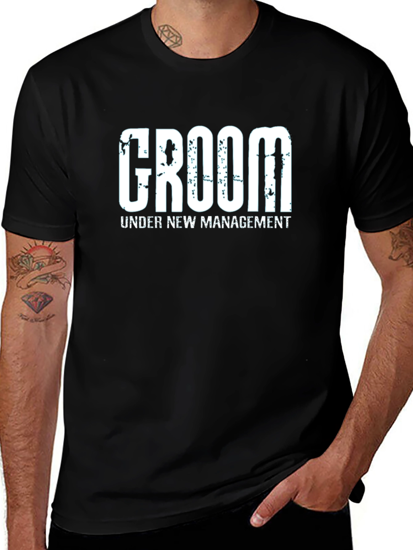 Variant 9 of Groom Under New Management T-Shirt