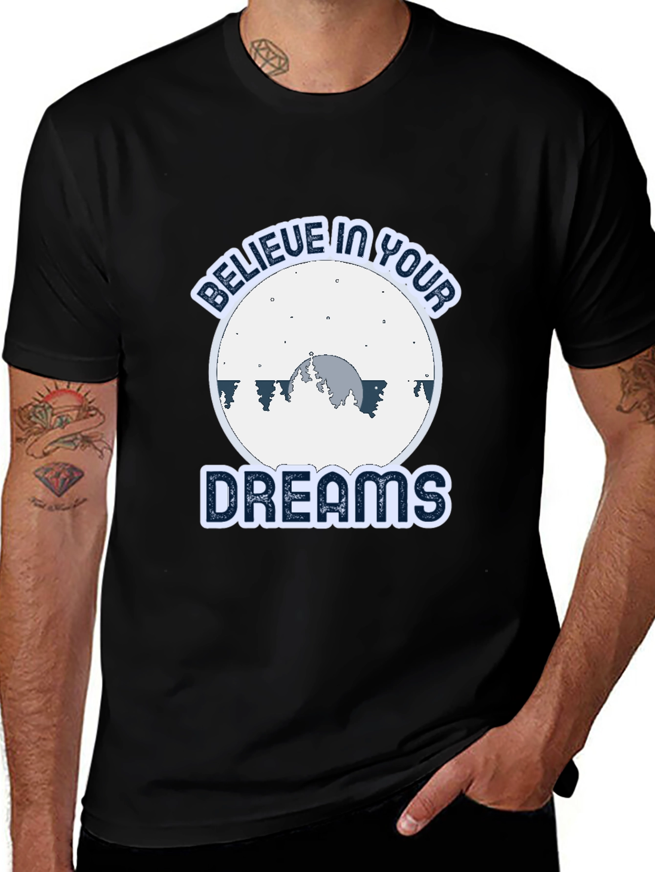 Variant 23 of Believe In Your Dreams Graphic T-Shirt