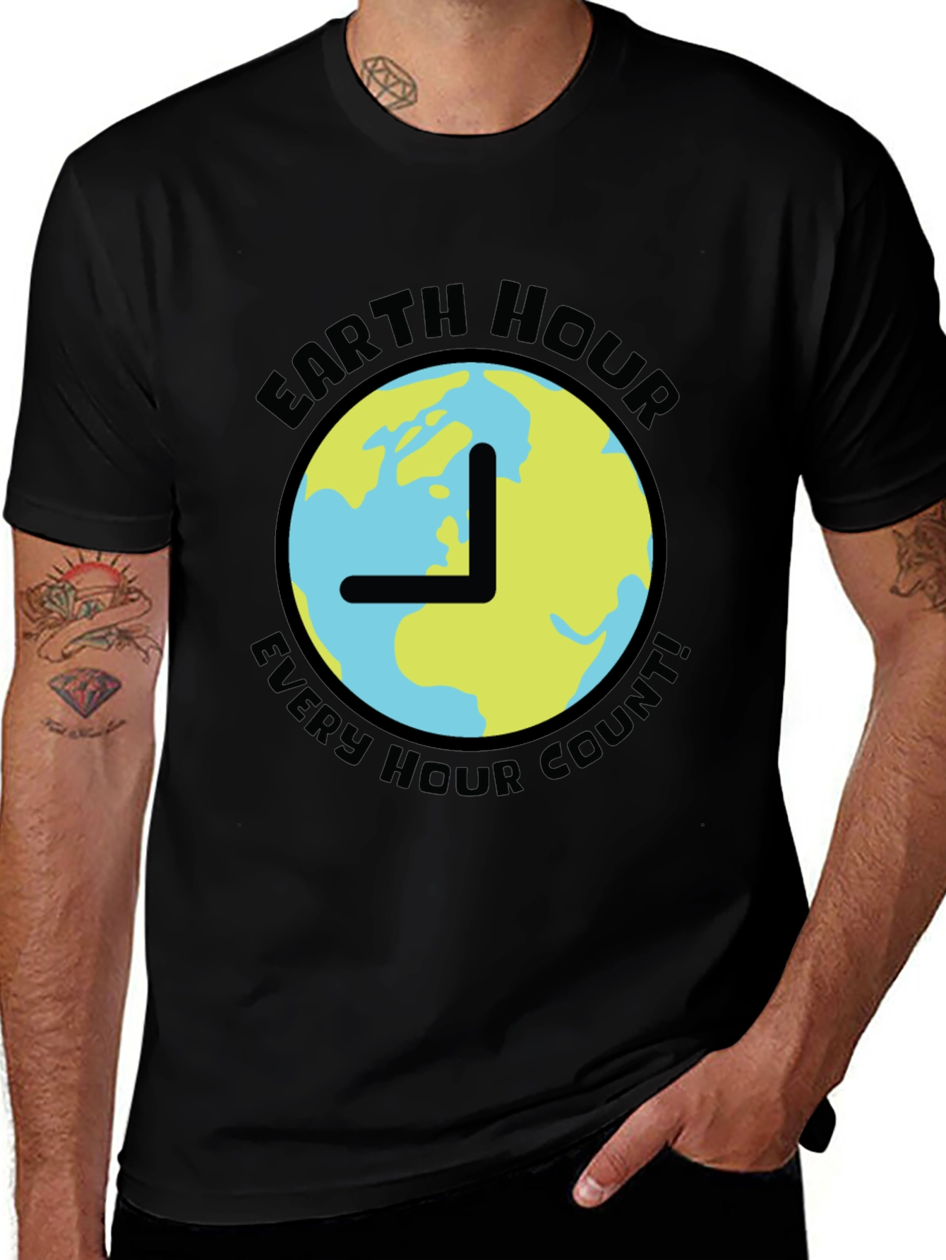 Earth Hour T-Shirt: Every Hour Counts!