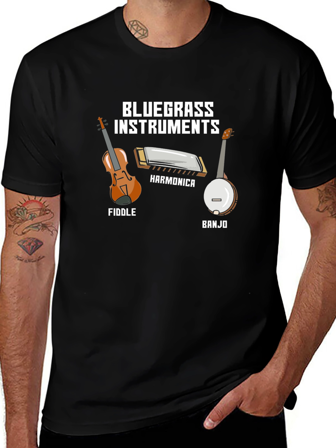 Variant 27 of Bluegrass Instruments T-Shirt