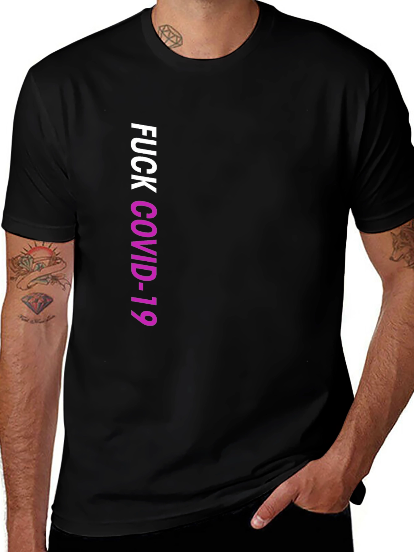 Variant 28 of Fuck Covid-19 Graphic Tee