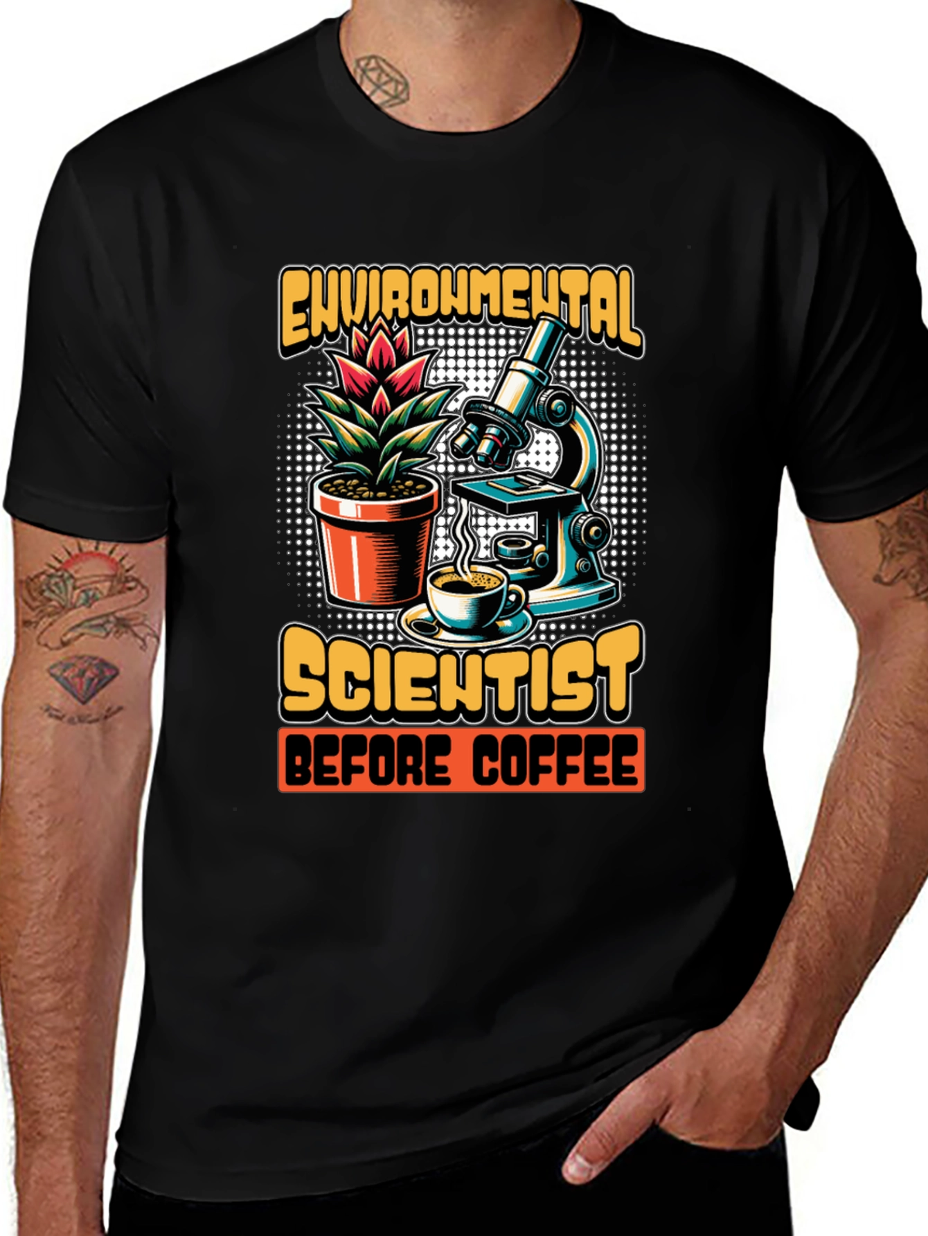 Environmental Scientist Coffee T-Shirt