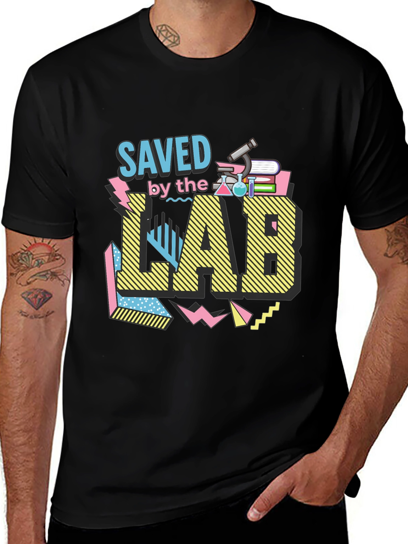 Variant 14 of Saved by the Lab T-Shirt, Science Tee